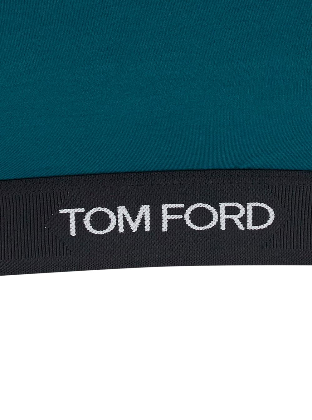 Tom Ford Women Green Bralette With Elegant Details In Modal For Women TOM FORD