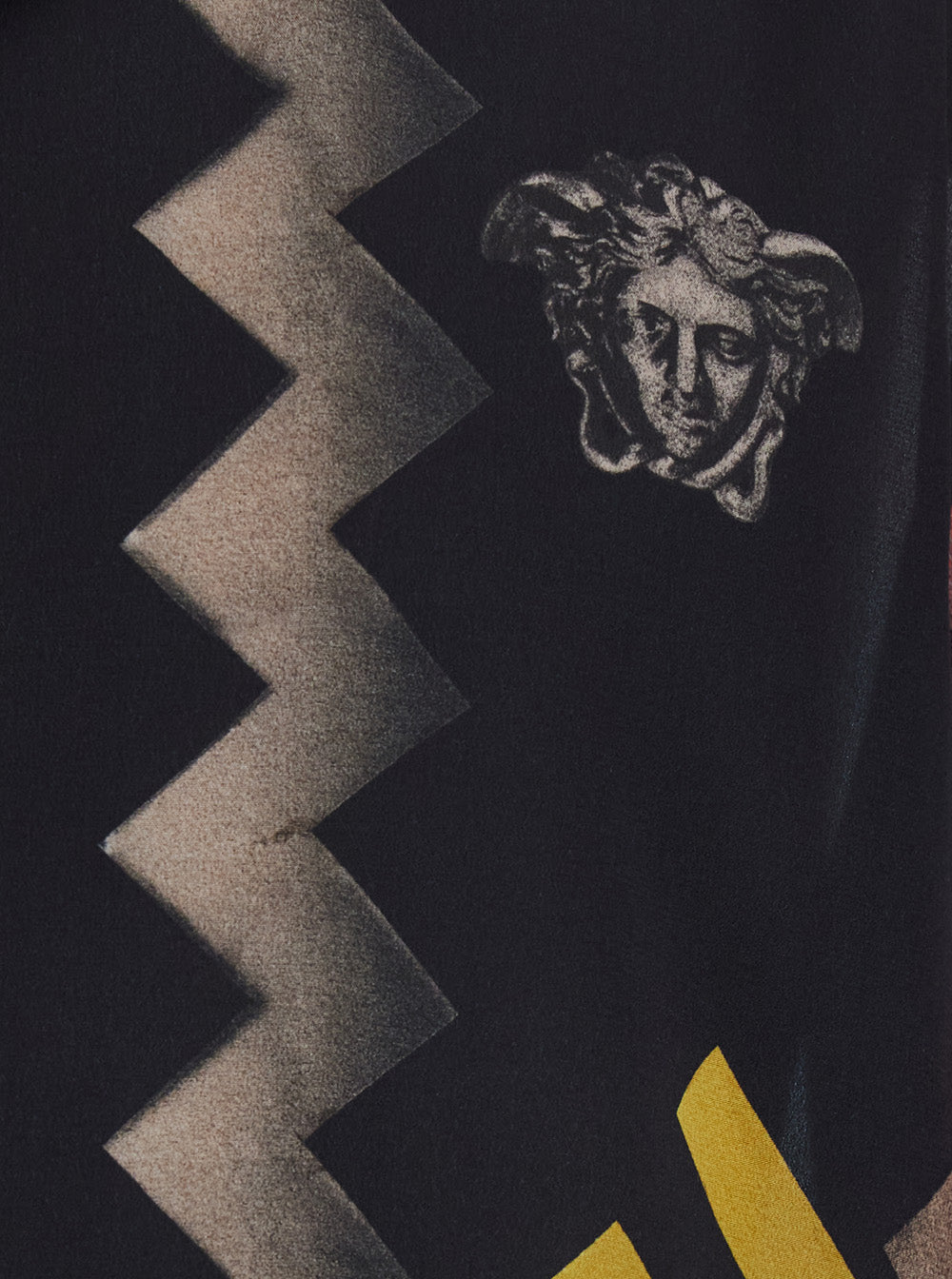 Versace Men Multicolor Shirt With All-Over Print In Silk For Men VERSACE