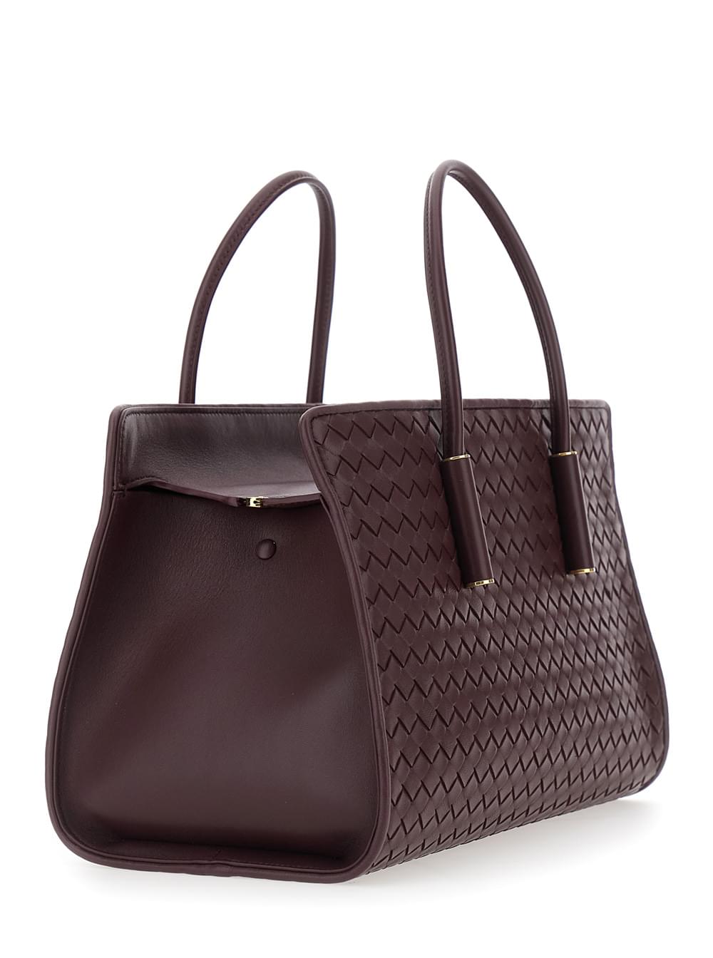 Bottega Veneta Women Small Barbara Tote Intreccio 9X12 Nappa Fluffy BOTTEGA VENETA