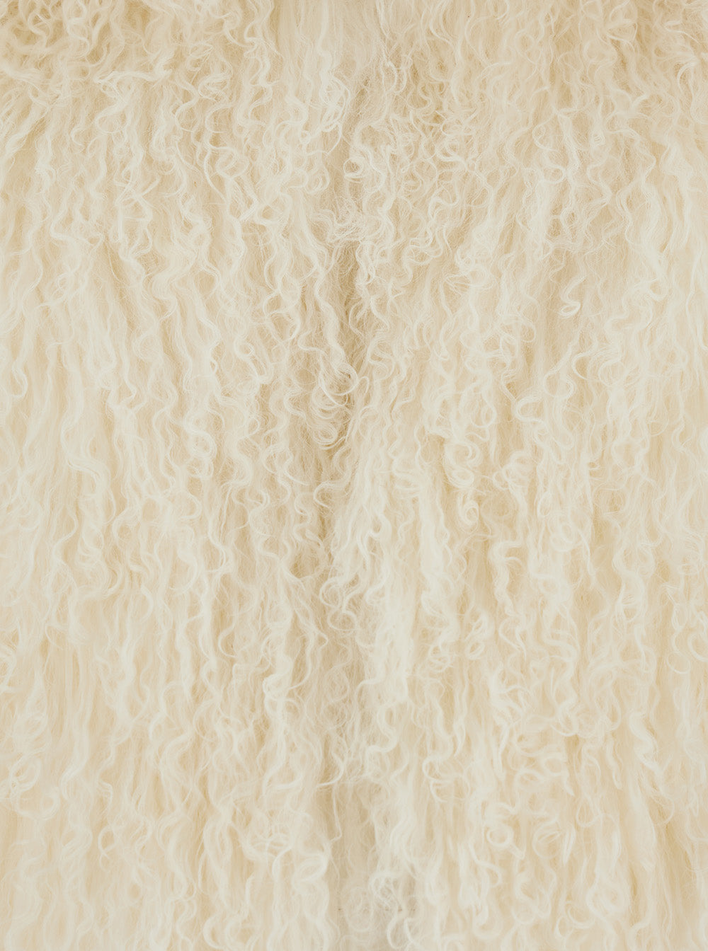 Leplain Women Beige Short Fur Jacket With Hidden Closure On The Front In Fur For Women LEPLAIN