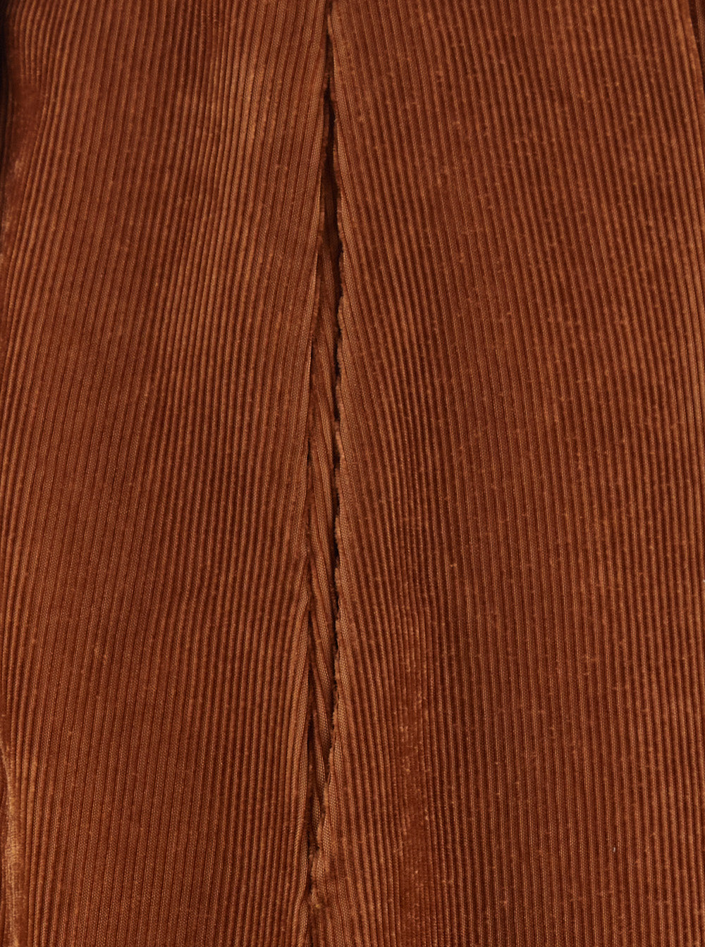 Forte_Forte Women Brown Pleated Long Skirt In Corduroy For Women FORTE FORTE