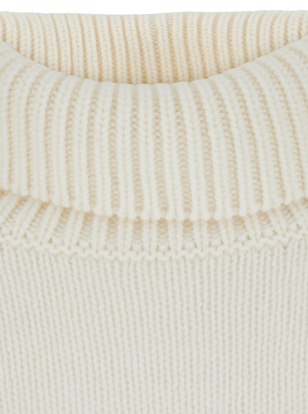 Lisa Yang Women Heidi Sweater With V-Neck And Long Sleeves In White Cashmere For Women LISA YANG