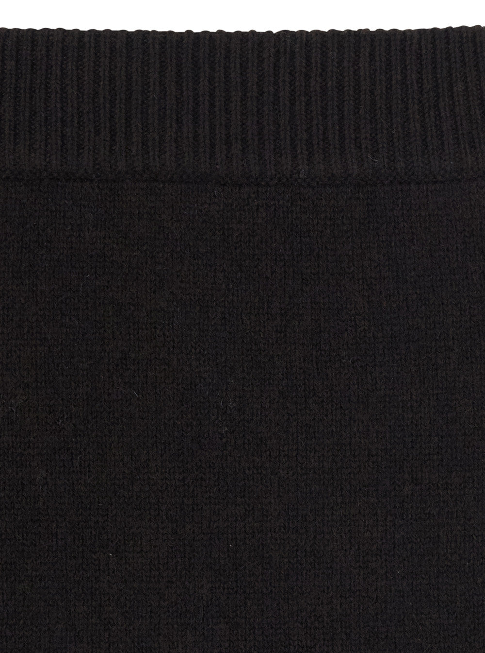 Lisa Yang Women Clare Skirt With Elegant Cashmere Details, Black, Woman LISA YANG