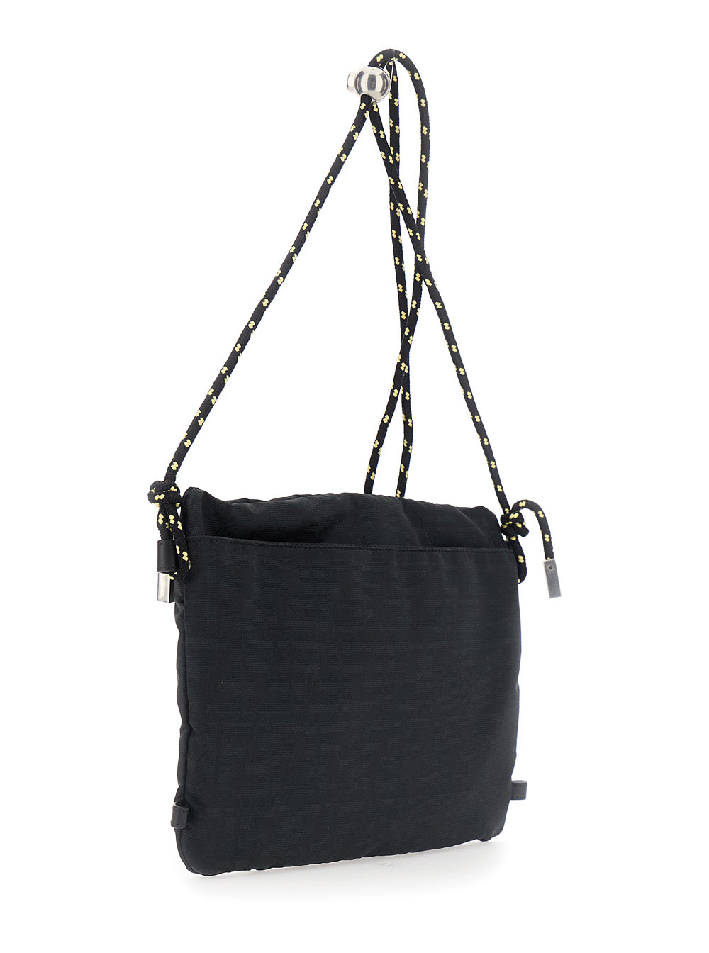Fendi Men Ff Allover Zip Con Laccetto In Pelle FENDI