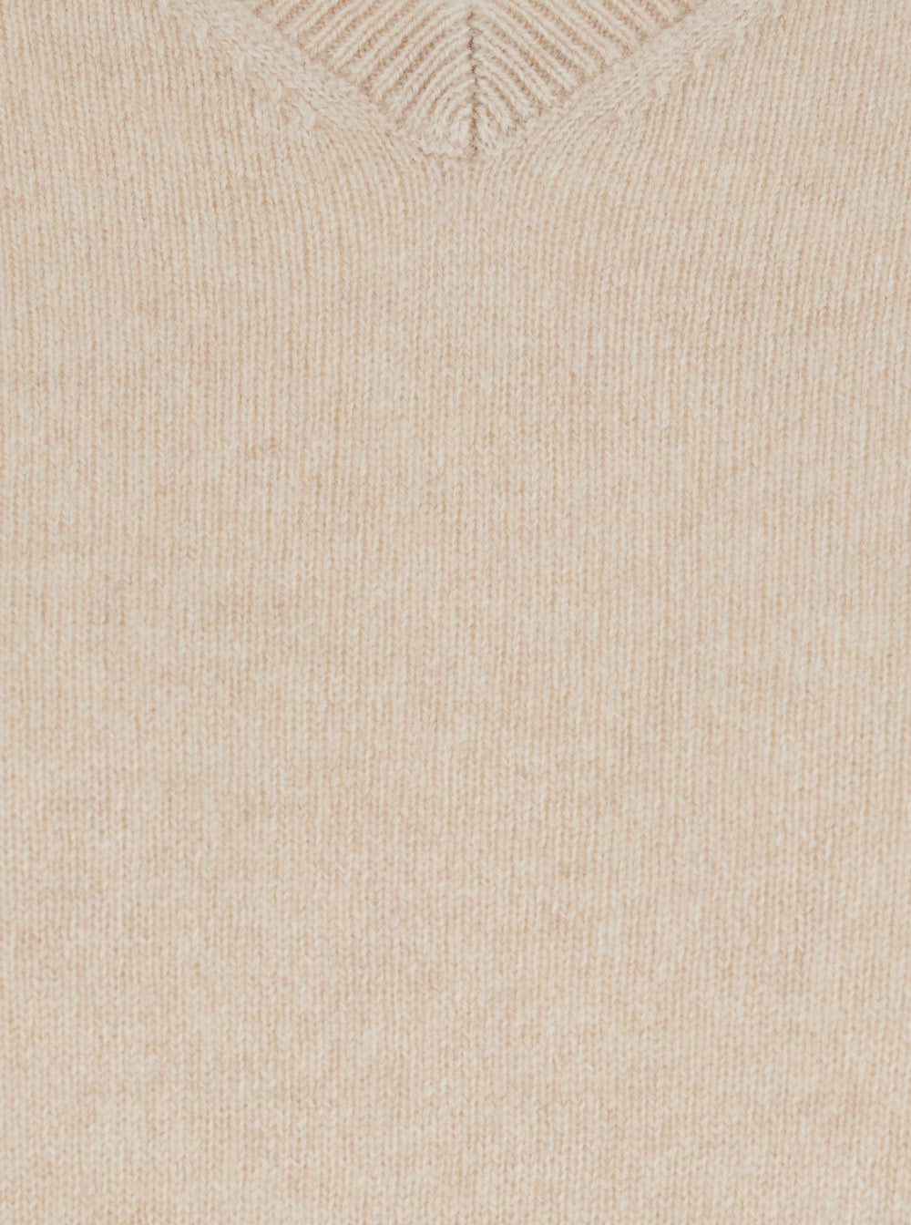 'S Maxmara Women Fata Sweater With V-Neck And Long Sleeves In Beige For Women S MAX MARA
