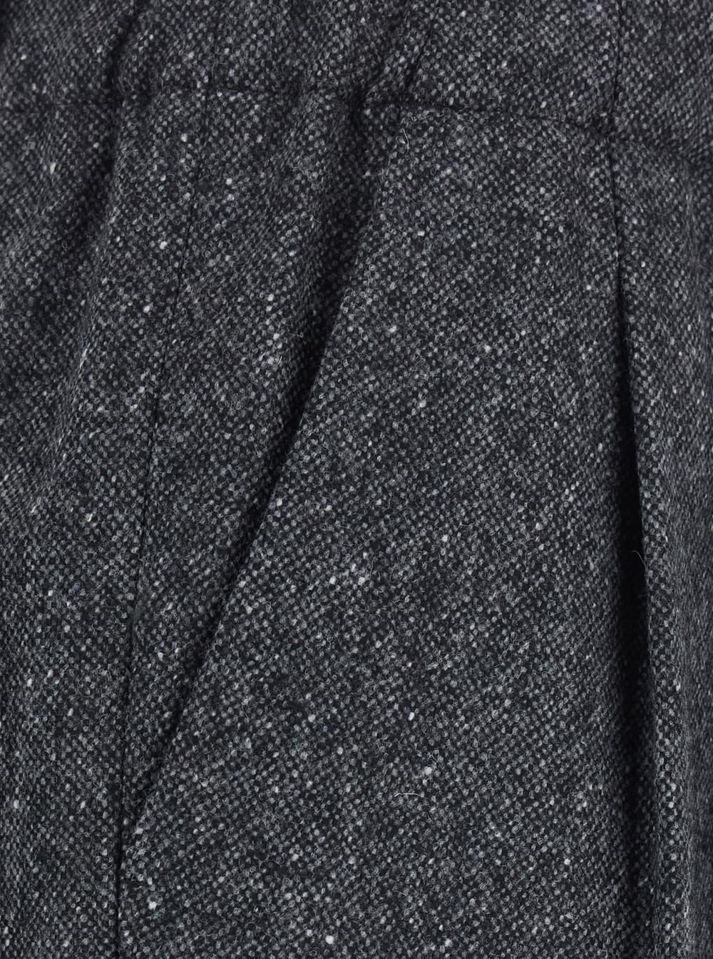 Brunello Cucinelli Women Grey Trousers With Semi-Elasticated Waist And Cuffs In Wool Blend Women BRUNELLO CUCINELLI