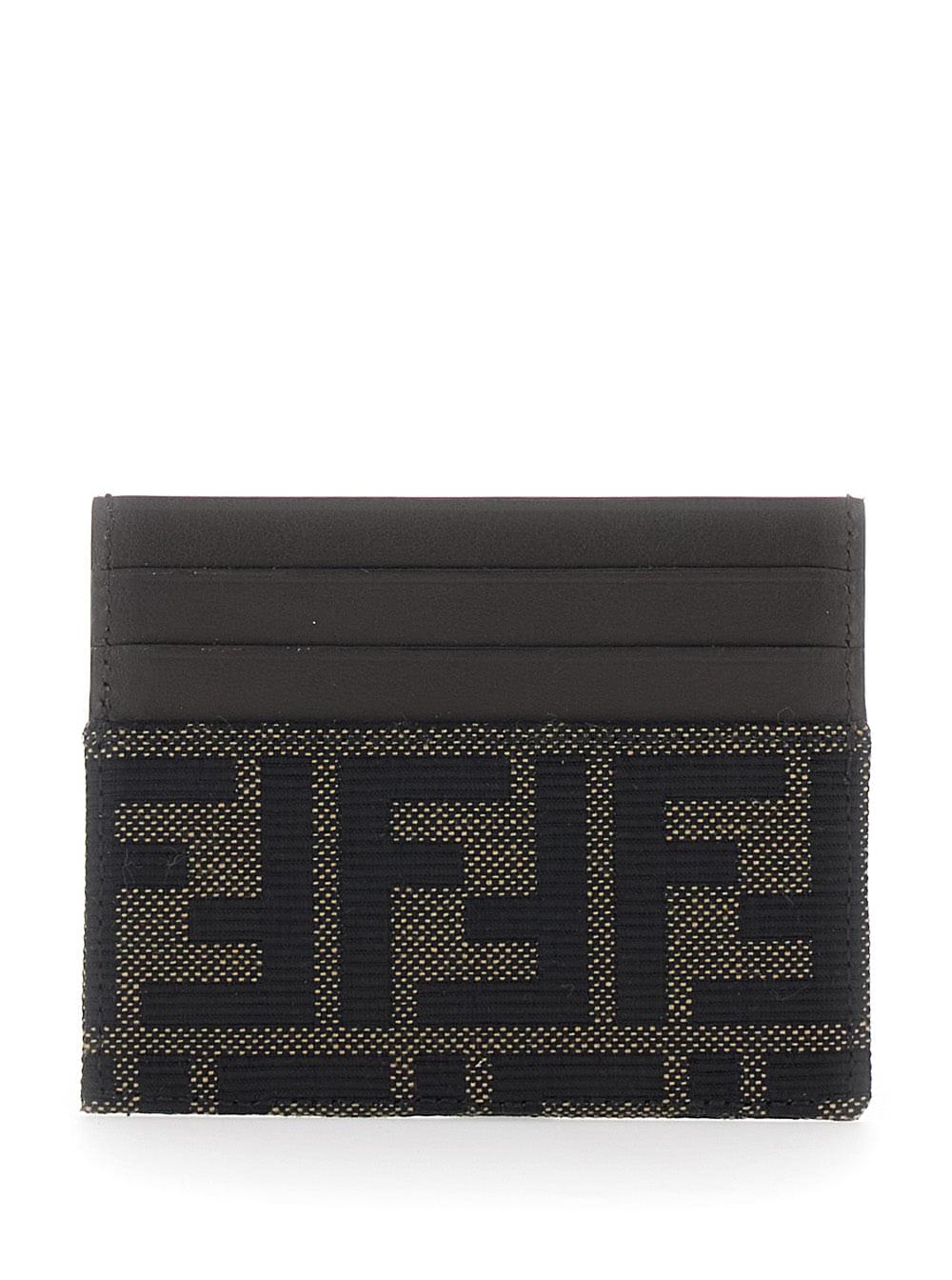 Fendi Men Ff Canvas + Pelle FENDI