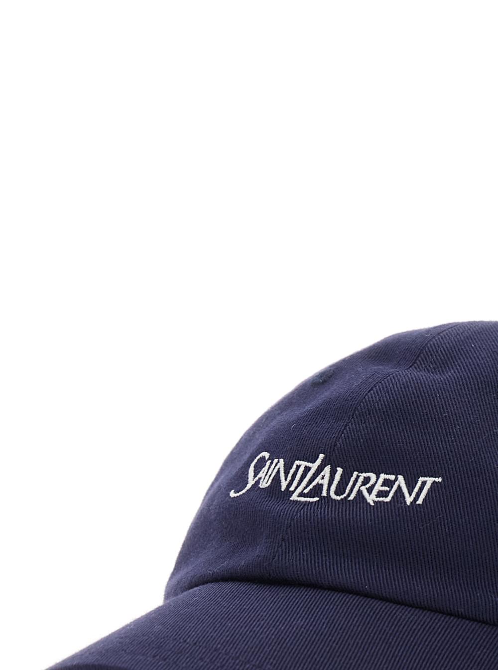 Saint Laurent Men Saint Laurent Logo Ricamato SAINT LAURENT