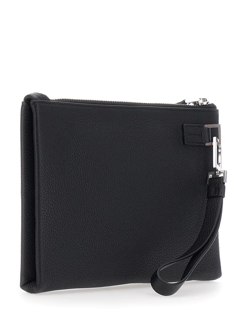 Tom Ford Men Zip Metal Leather TOM FORD