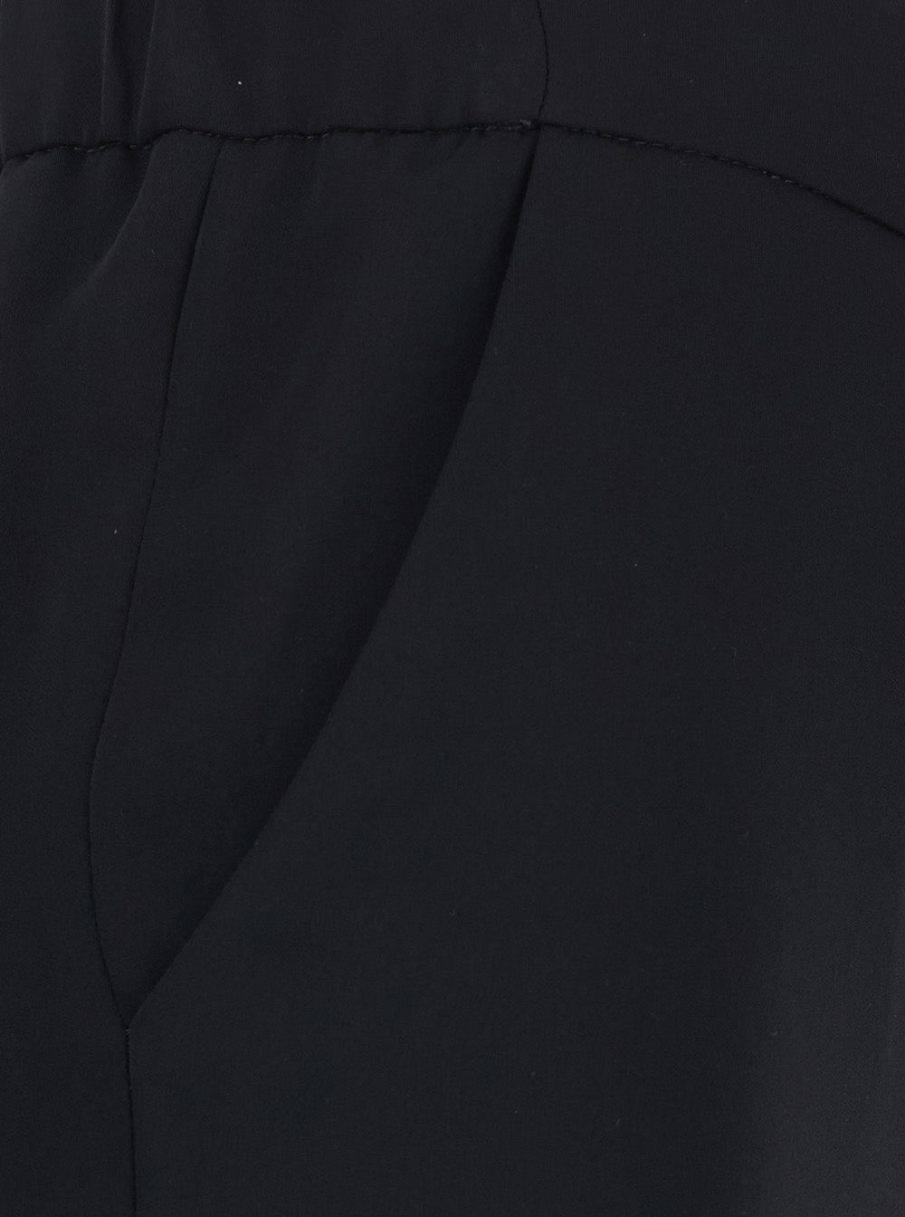 P.A.R.O.S.H. Women Black Pants With Elegant Details In Fabric For Women P.A.R.O.S.H.