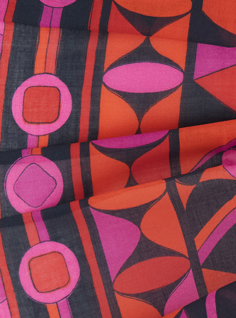 Pucci Women Sarong Fuchsia With Fringes In Fabric Is A Unisex Accessory PUCCI