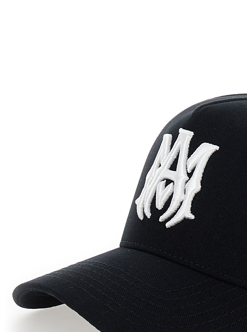Amiri Men Baseball Hat 'Amiri' Black With Cotton Logo Men AMIRI