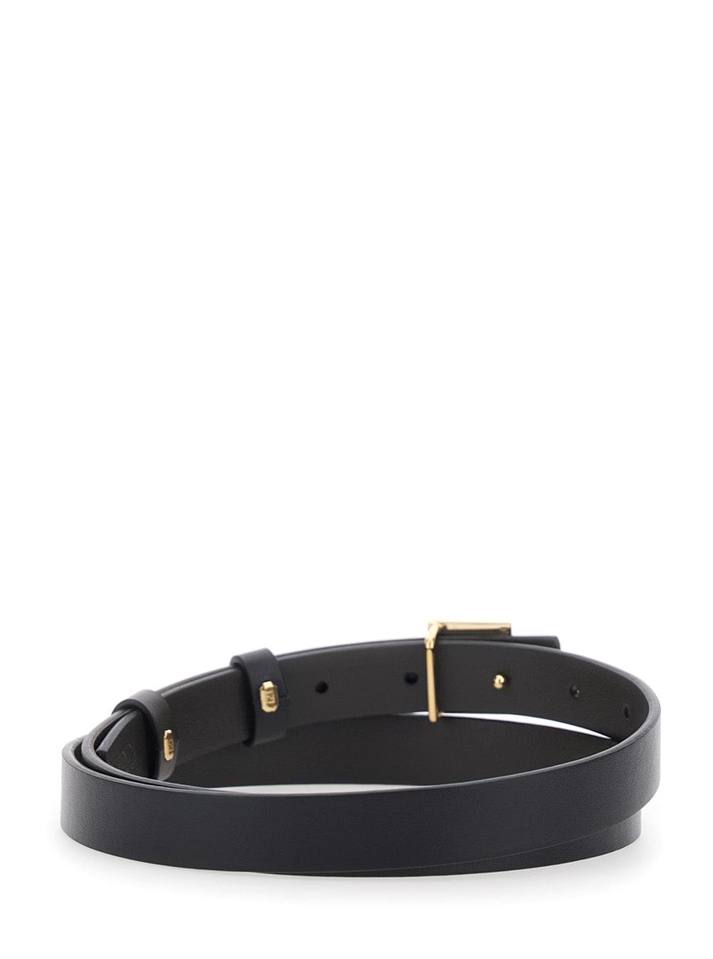 Fendi Women Belt Rev 2 Cm Ff Bold FENDI