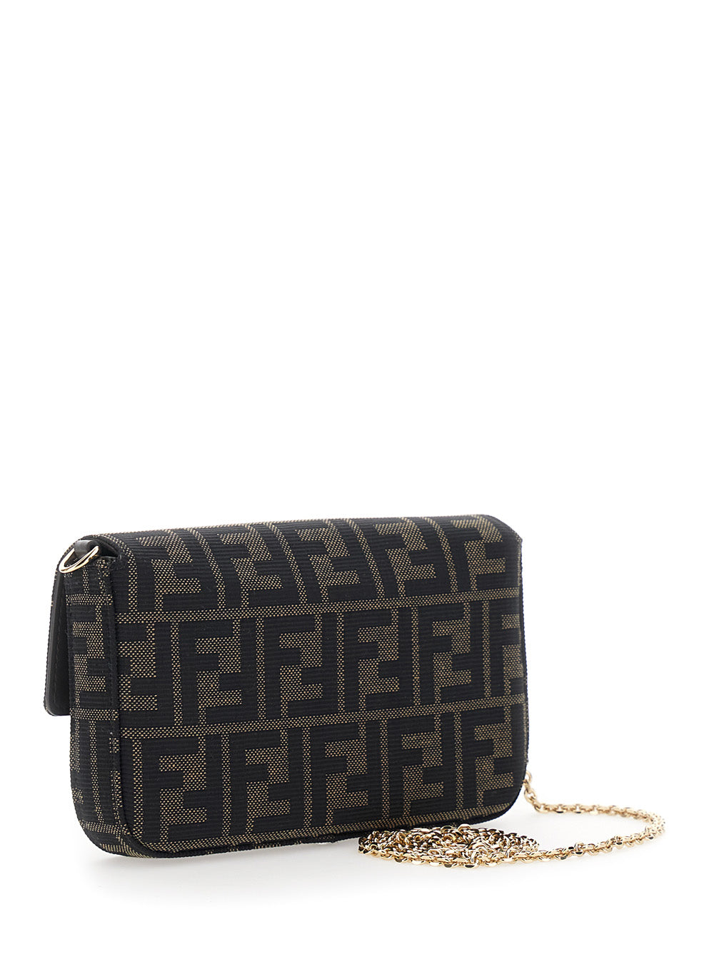 Fendi Women Wallet On Chjain Ff Jacquard FENDI
