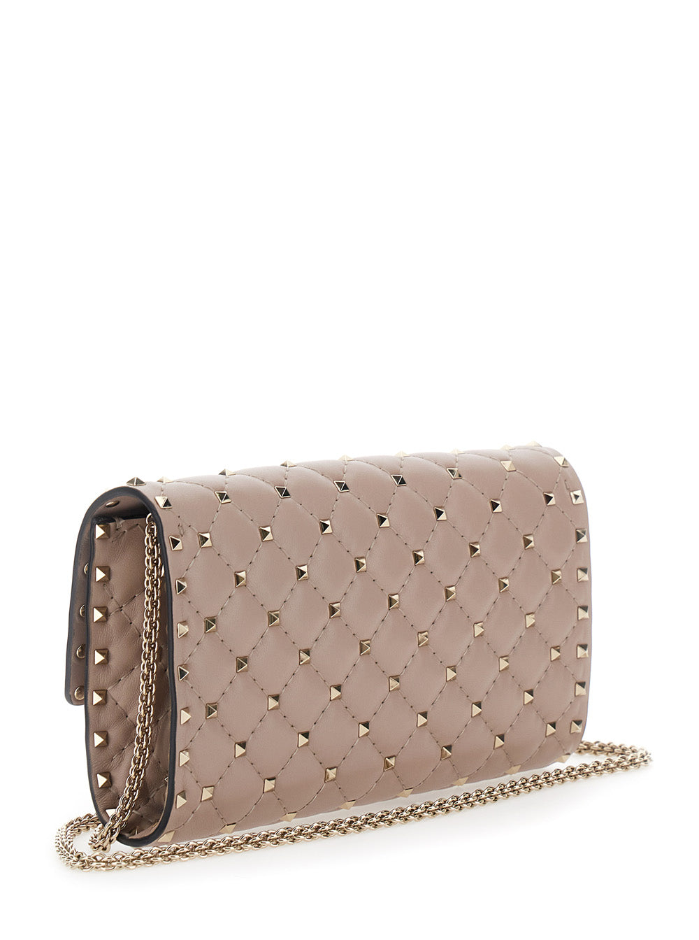Valentino Garavani Women Shoulder Bag | Rockstud Spike | Nappa/Platinum Studs VALENTINO GARAVANI