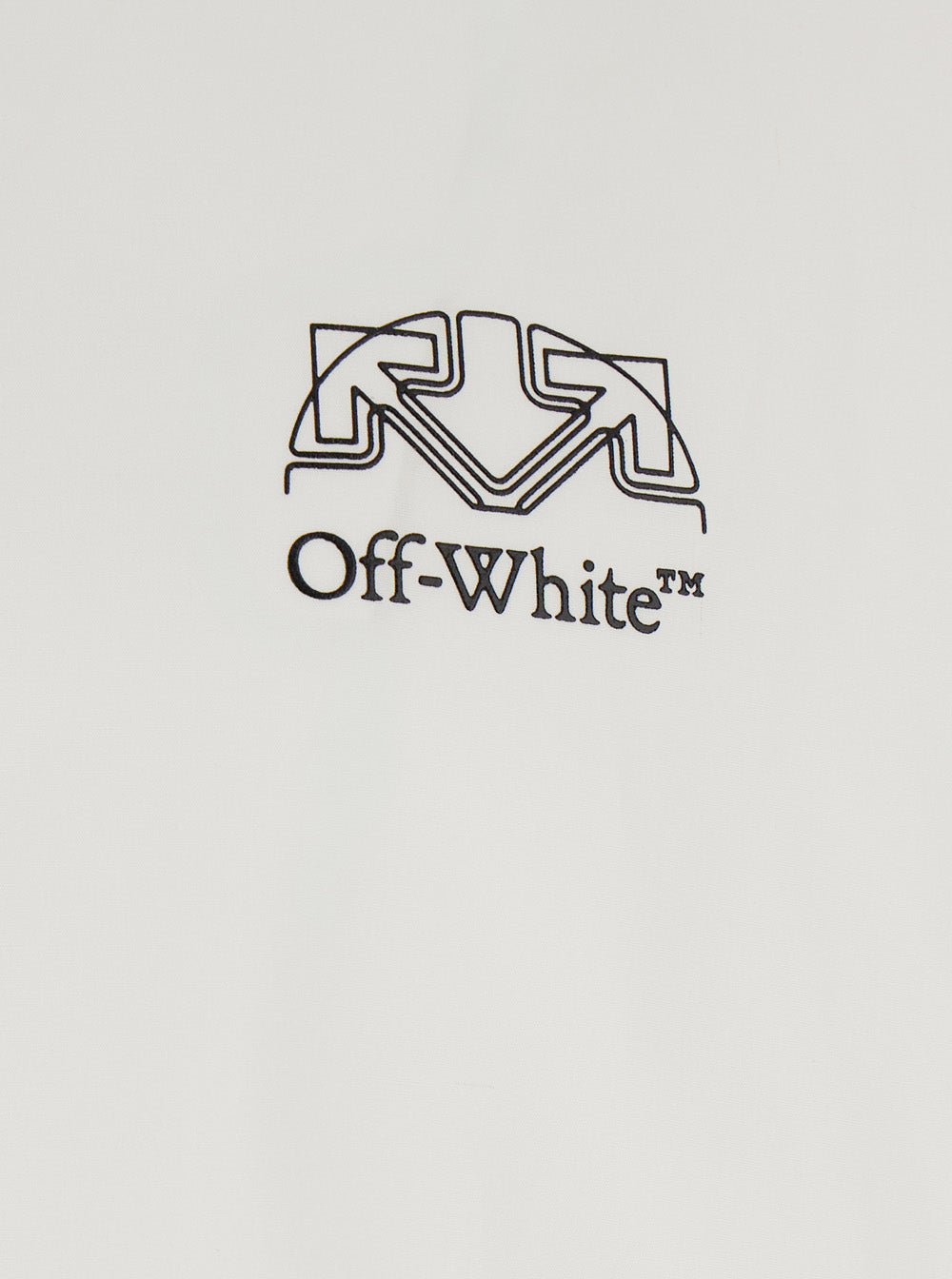 Off-White Men Shirt Off-White With Long Sleeves And Collar In Off-White For Men OFF-WHITE