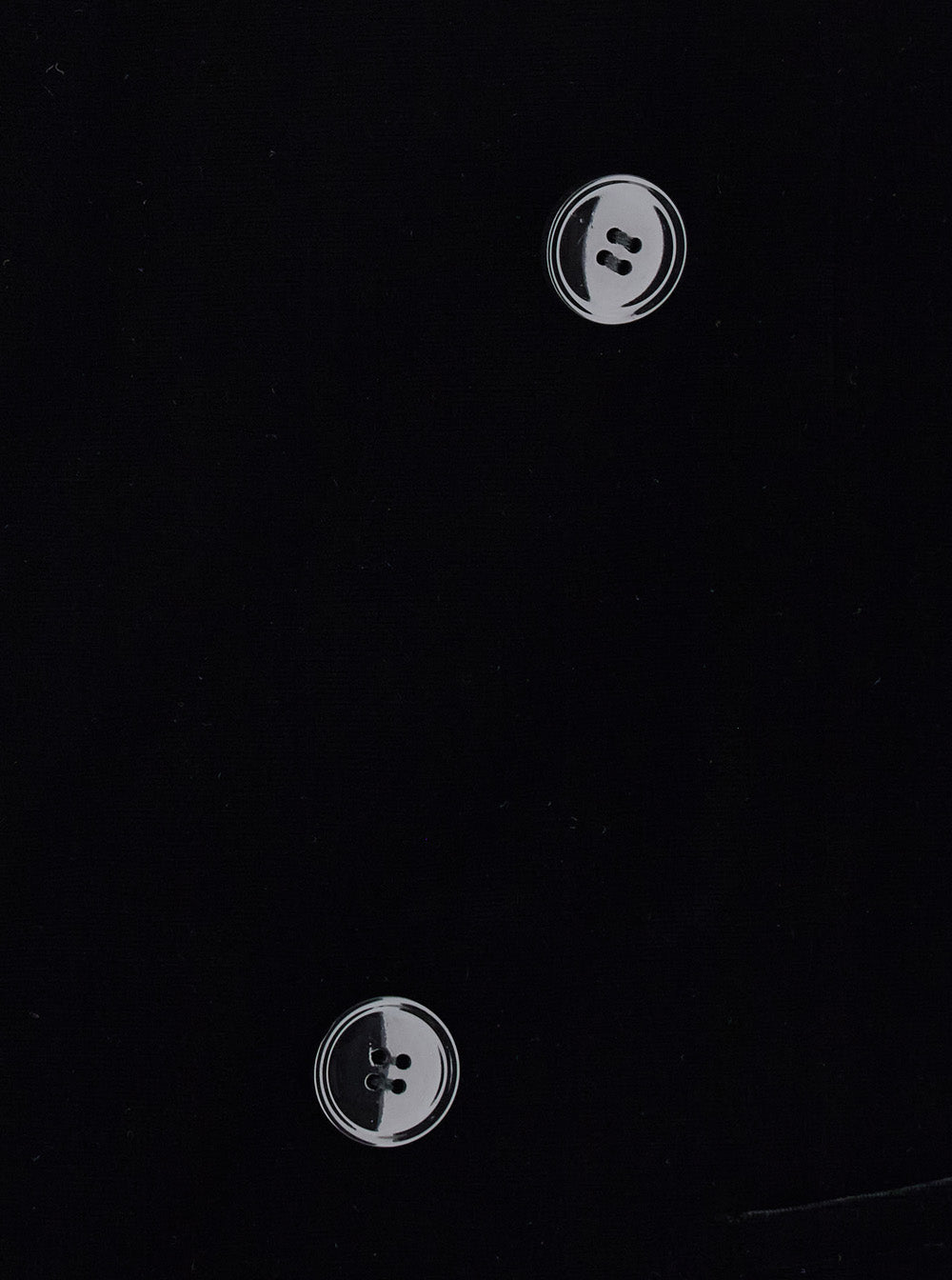Giorgio Armani Men Black Jacket Without Collar With Button Closure On The Front In Velvet For Men GIORGIO ARMANI