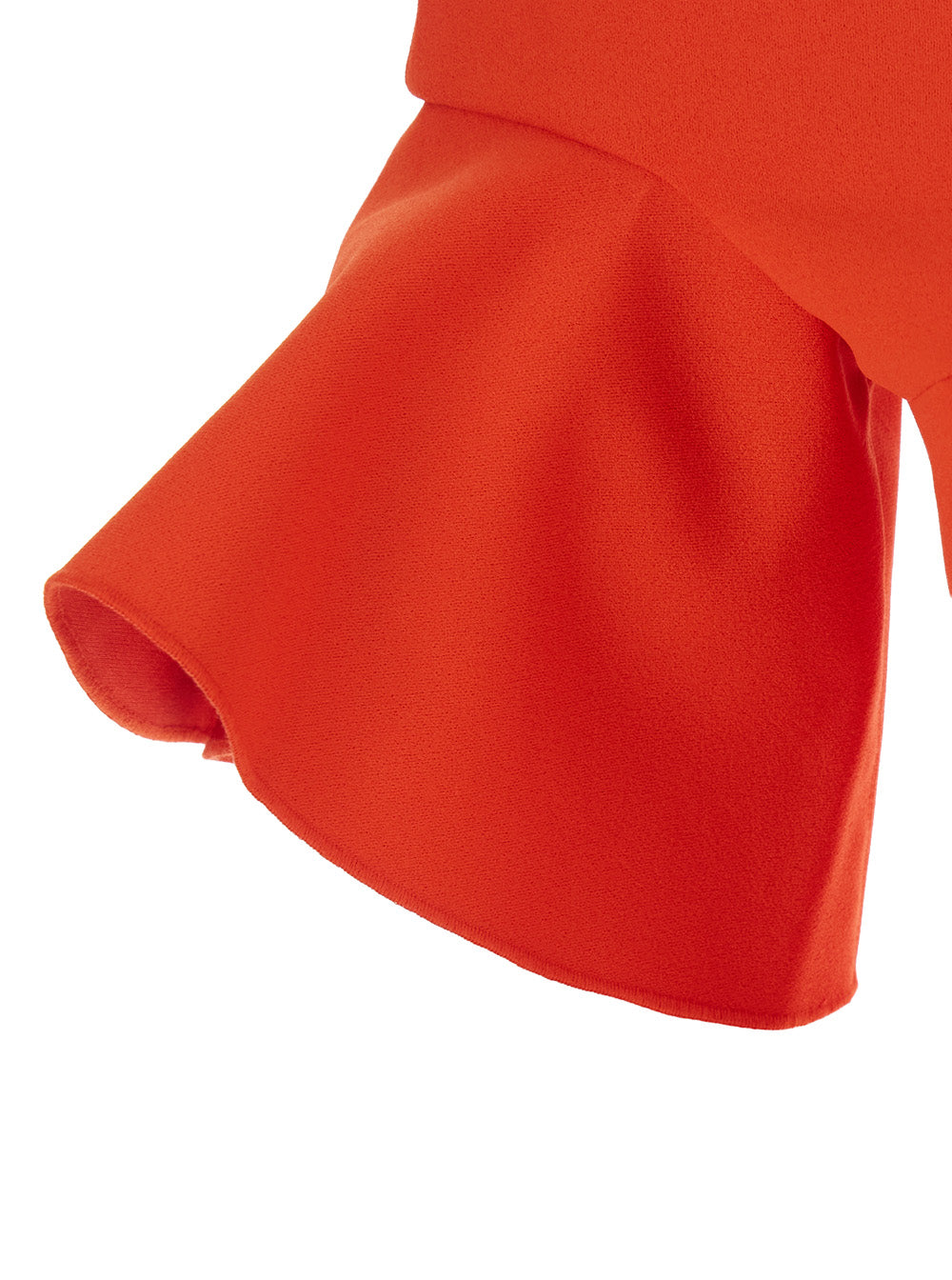 Solace London Women Cielo Maxi Dress Red With V-Neck And Long Sleeves In Fabric SOLACE LONDON