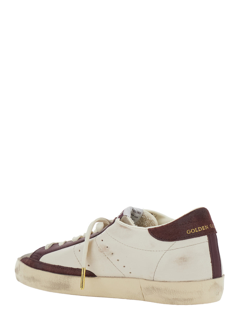 Golden Goose Women Sneakers Super Star With Nappa Upper And Suede Details, White, Unisex GOLDEN GOOSE