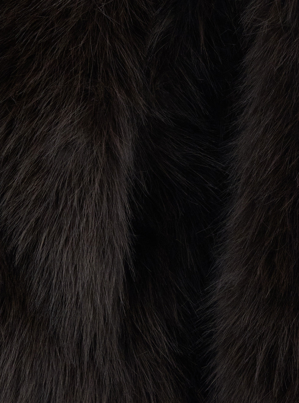 Rotate Women Faux Fur Cropped Jacket With Synthetic Fur And Brown Polyester Material For Women ROTATE