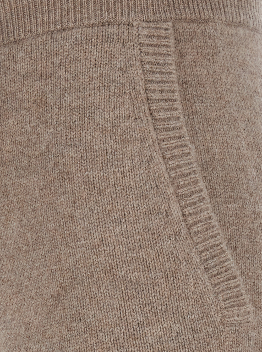 Max Mara Women 'Fiabe' Beige Trousers With Pockets And Elasticated Waist In Cashmere Women MAX MARA