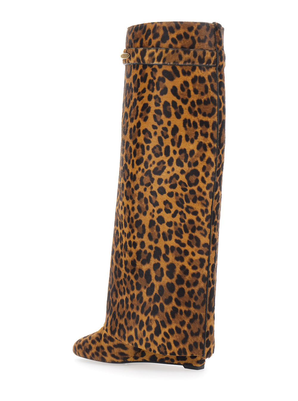 Givenchy Women Brown High Heeled Boots With Elegant Leather Details For Women GIVENCHY