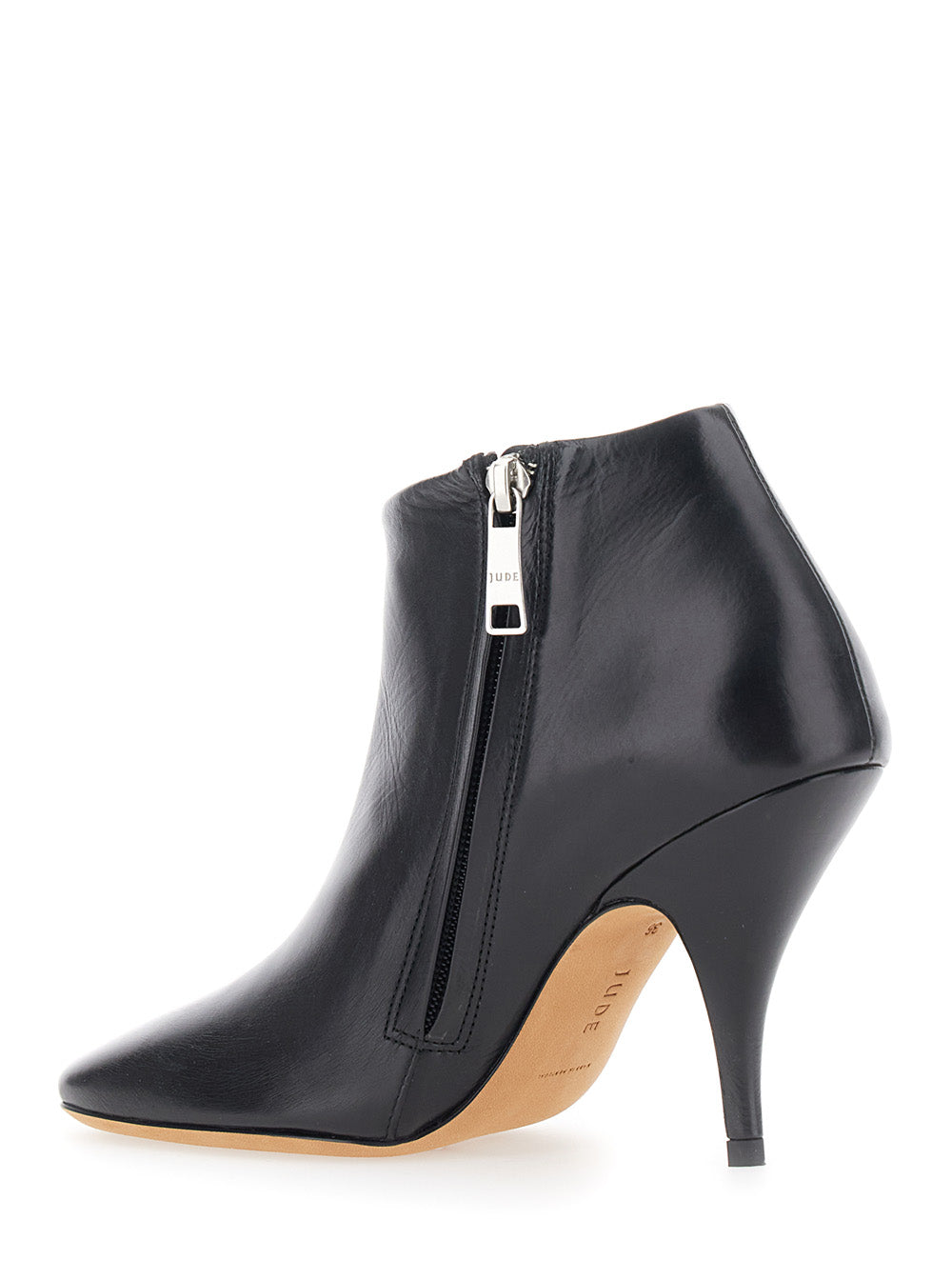 Jude Women Credo Ankle Boot With Black Lamb Leather For Women JUDE