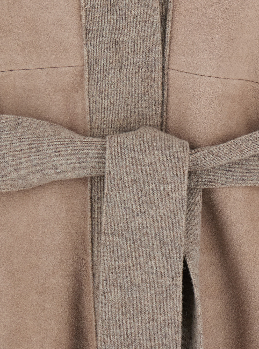 Max Mara Women 'Oliveto' Beige Cardigan With V-Neck And Front Belt In Wool And Cashmere For Women MAX MARA