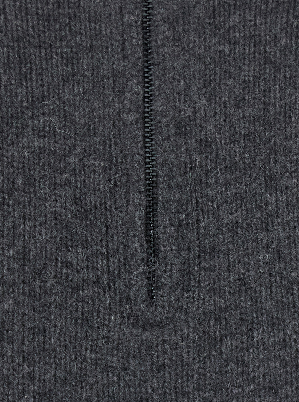 Max Mara Women 'Crasso' Grey Sweater With Dropped Shoulders And Zip Closure On The Front In Cashmere For Women MAX MARA