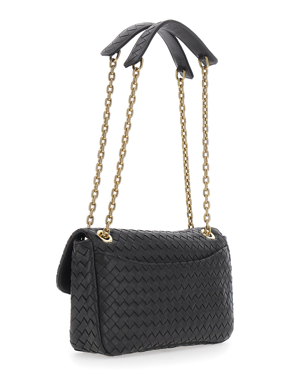 Bottega Veneta Women 'Madison' Brown Crossbody Bag With Sliding Strap And Intrecciato Motif In Leather For Women BOTTEGA VENETA