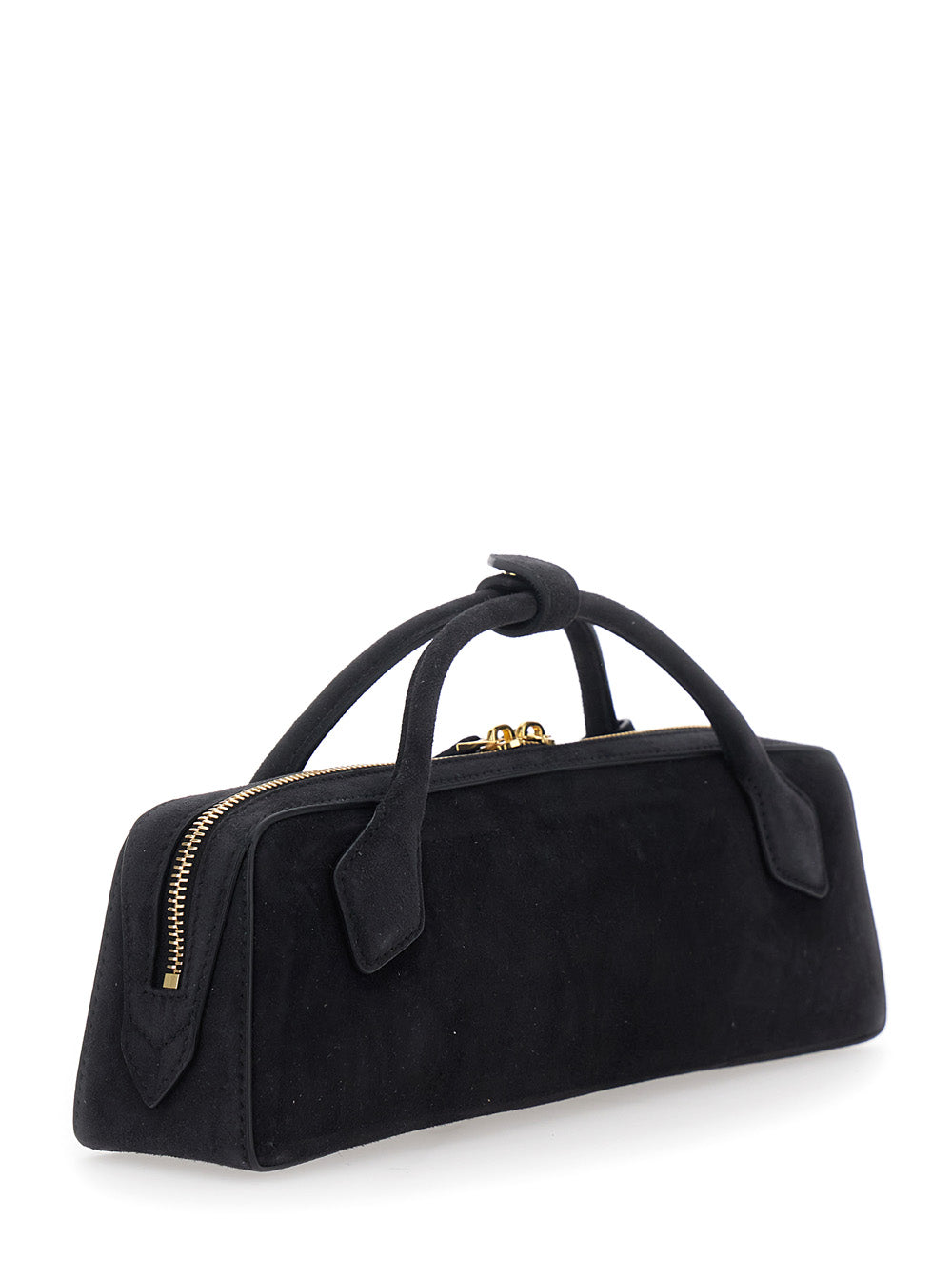 Alaia Women Clutch Teckel With Leather Details And Zip Closure, Black, Unisex ALAIA