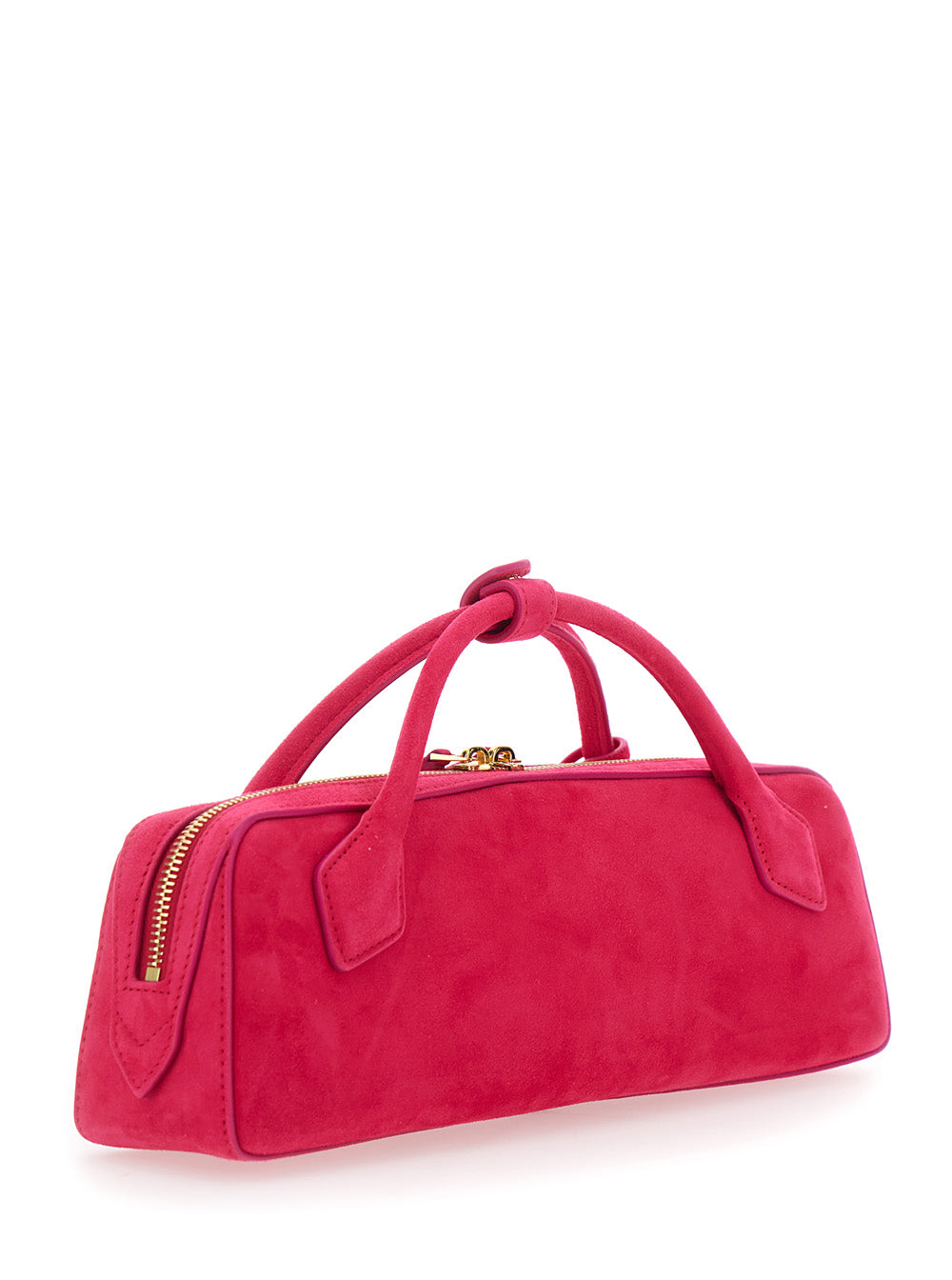 Alaia Women Teckel Clutch With Leather Details And Fuchsia Color For Women ALAIA