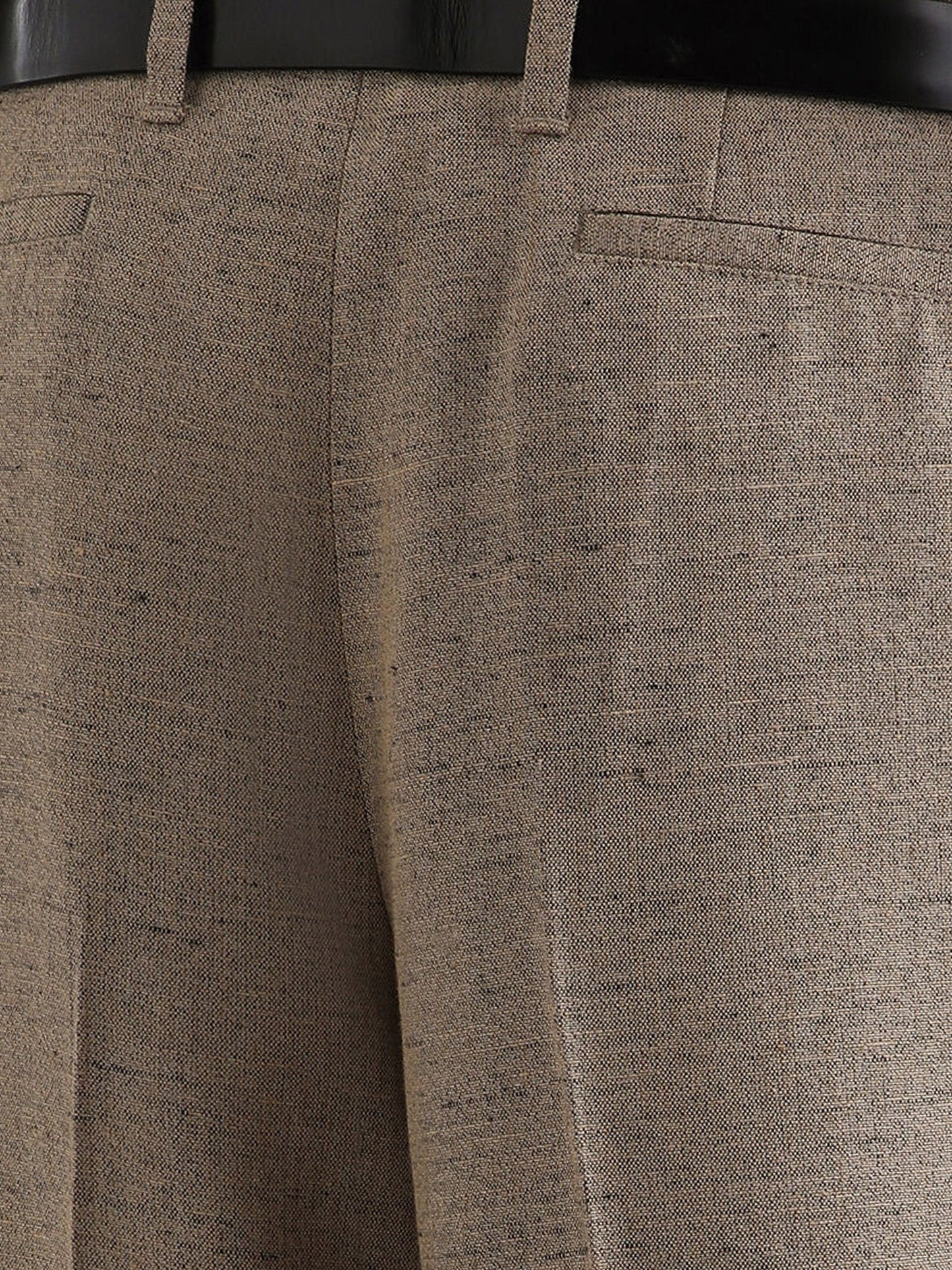 Dolce & Gabbana Women Melange Trousers With Belt DOLCE & GABBANA
