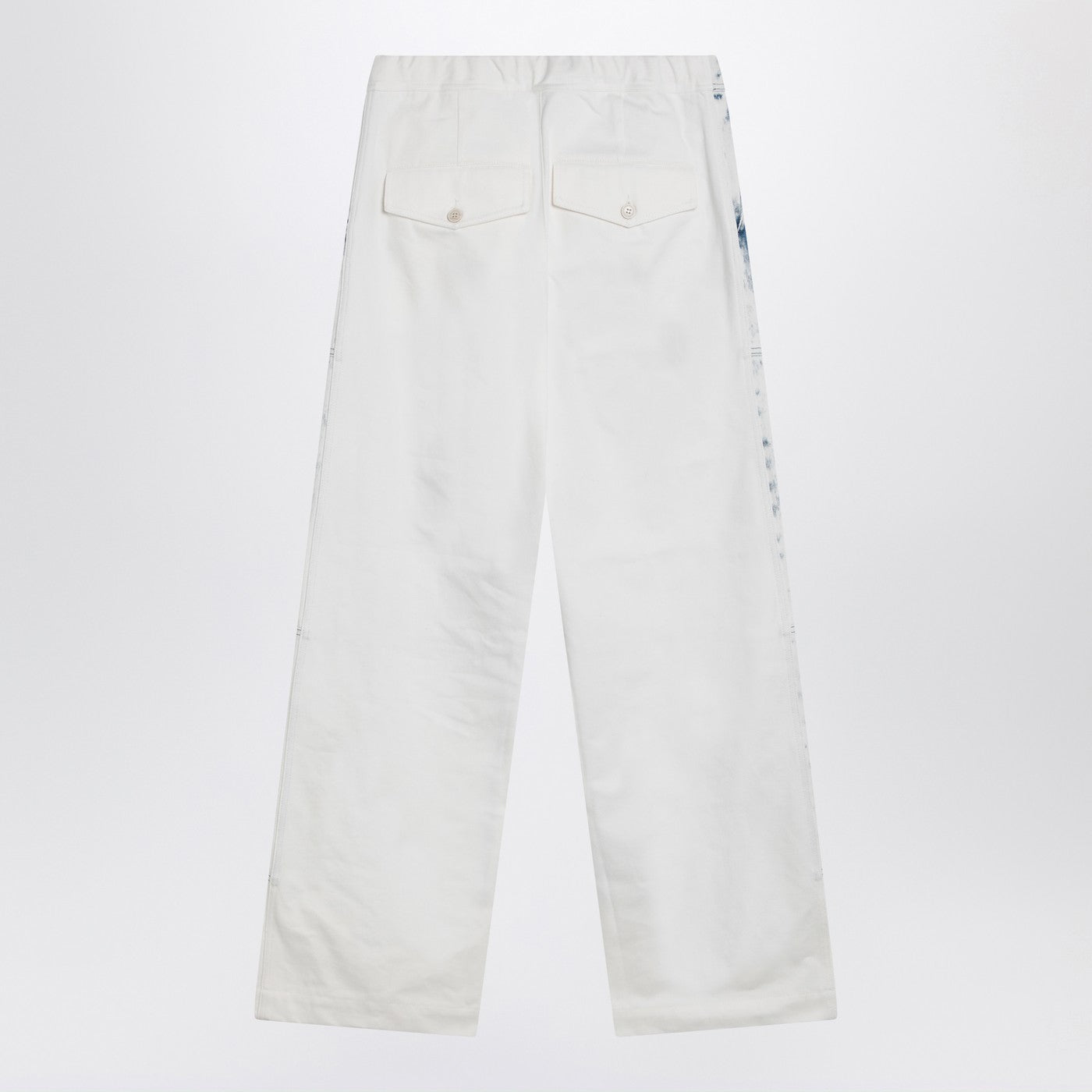 Dries Van Noten Light Blue Jeans With Drawstring Men DRIES VAN NOTEN