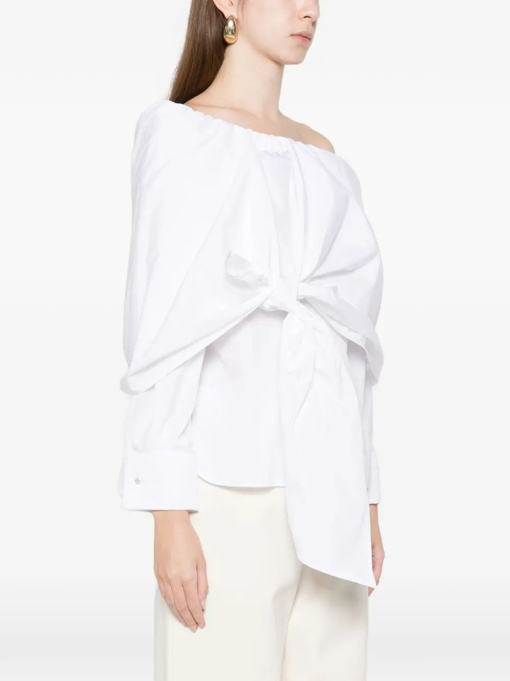 Max Mara Women Blouse With Stole MAX MARA