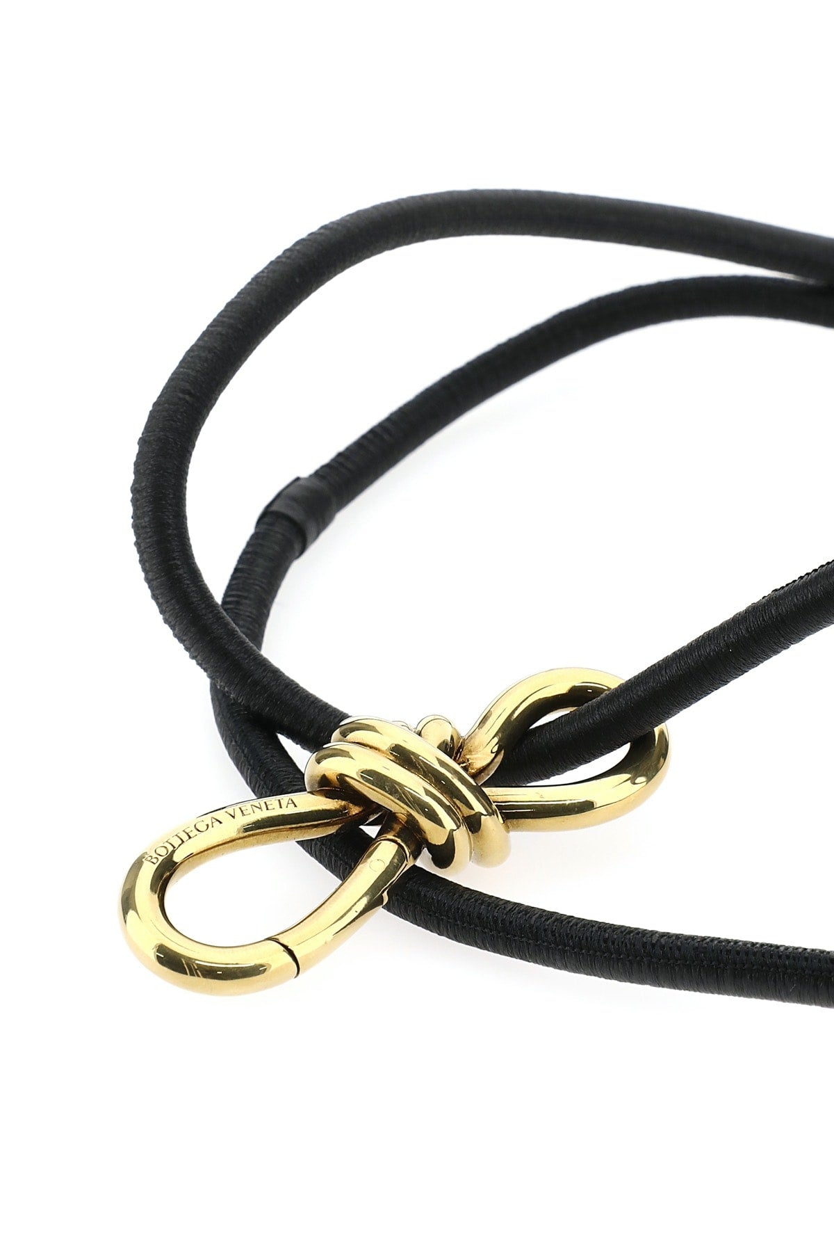 Bottega Veneta Women Black Nappa Leather Belt BOTTEGA VENETA