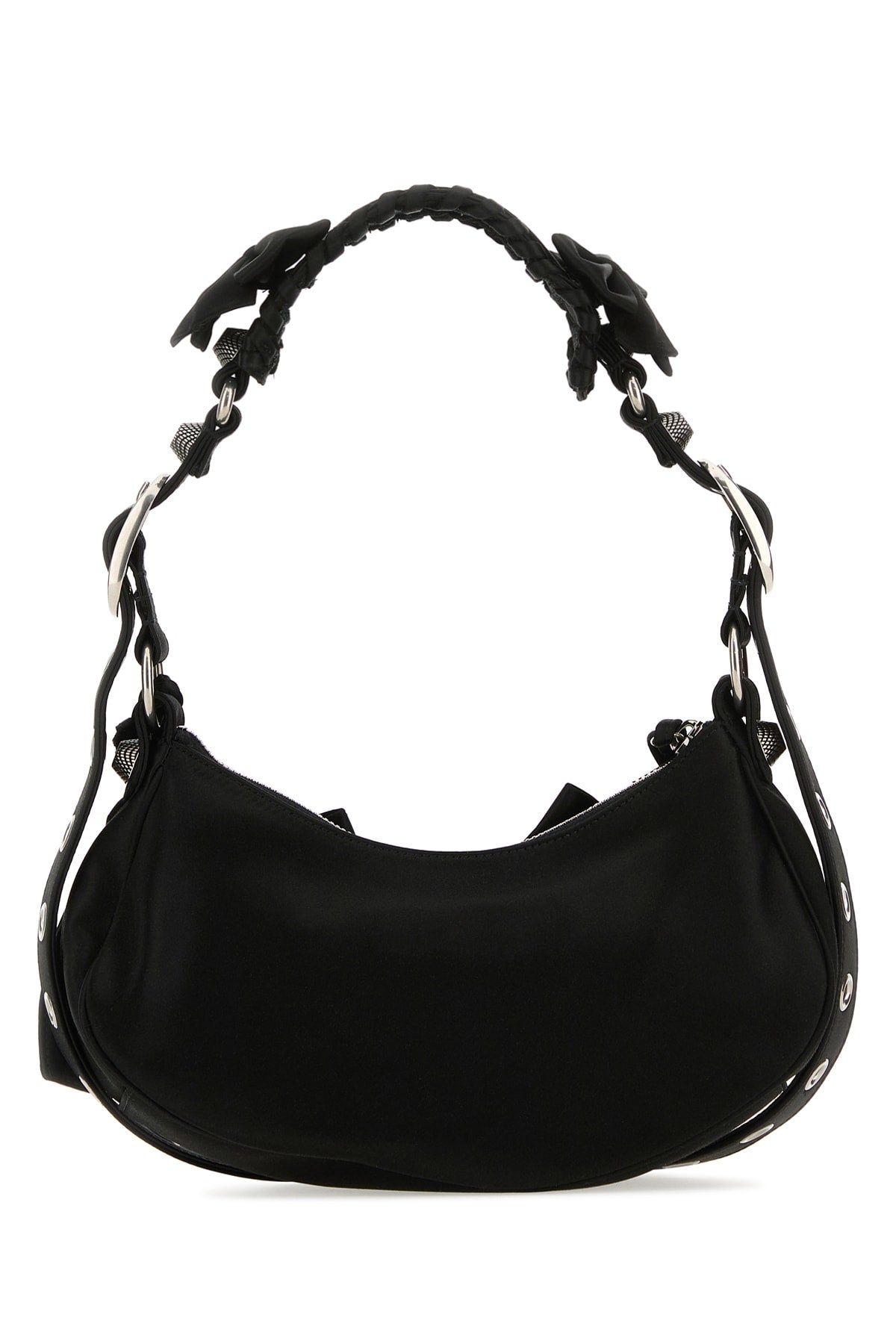 Balenciaga Women Black Satin Le Cagole Xs Shoulder Bag BALENCIAGA