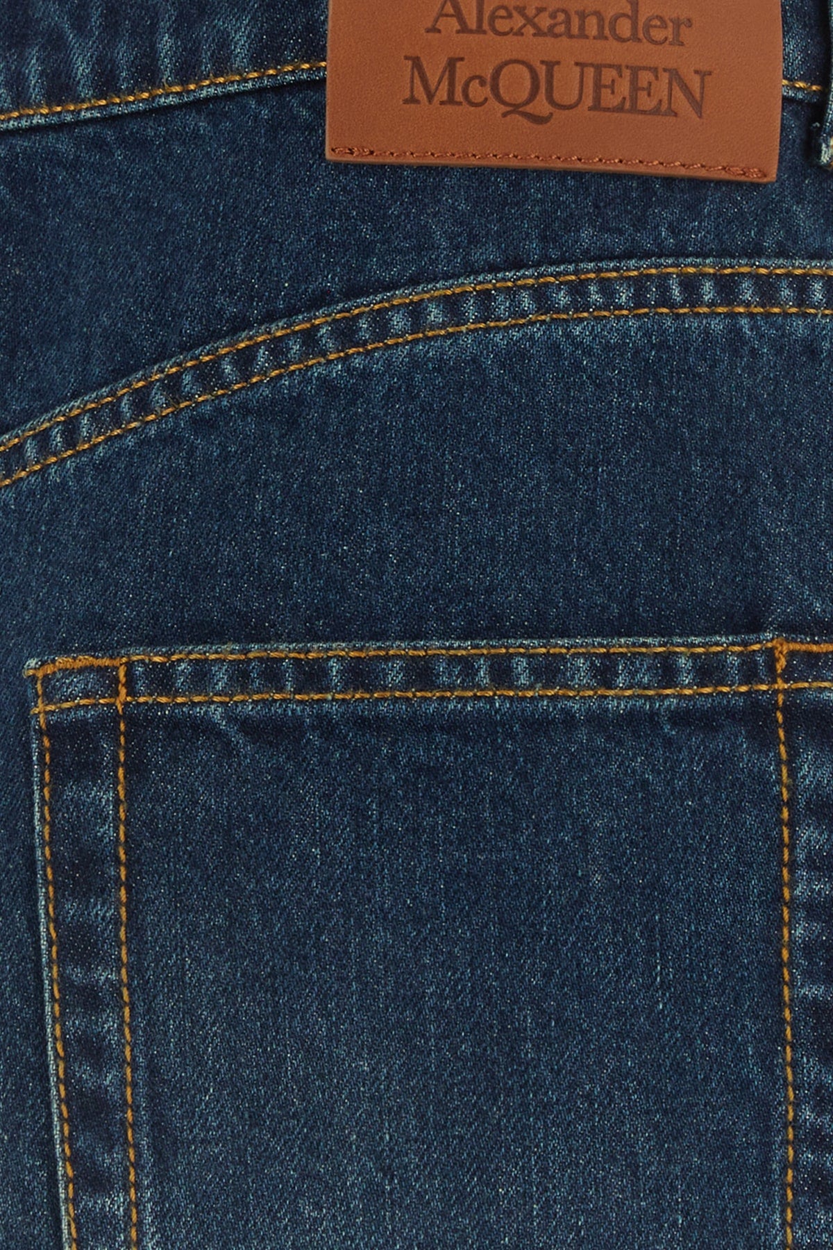 Alexander Mcqueen Women Denim Trousers*3 ALEXANDER MCQUEEN