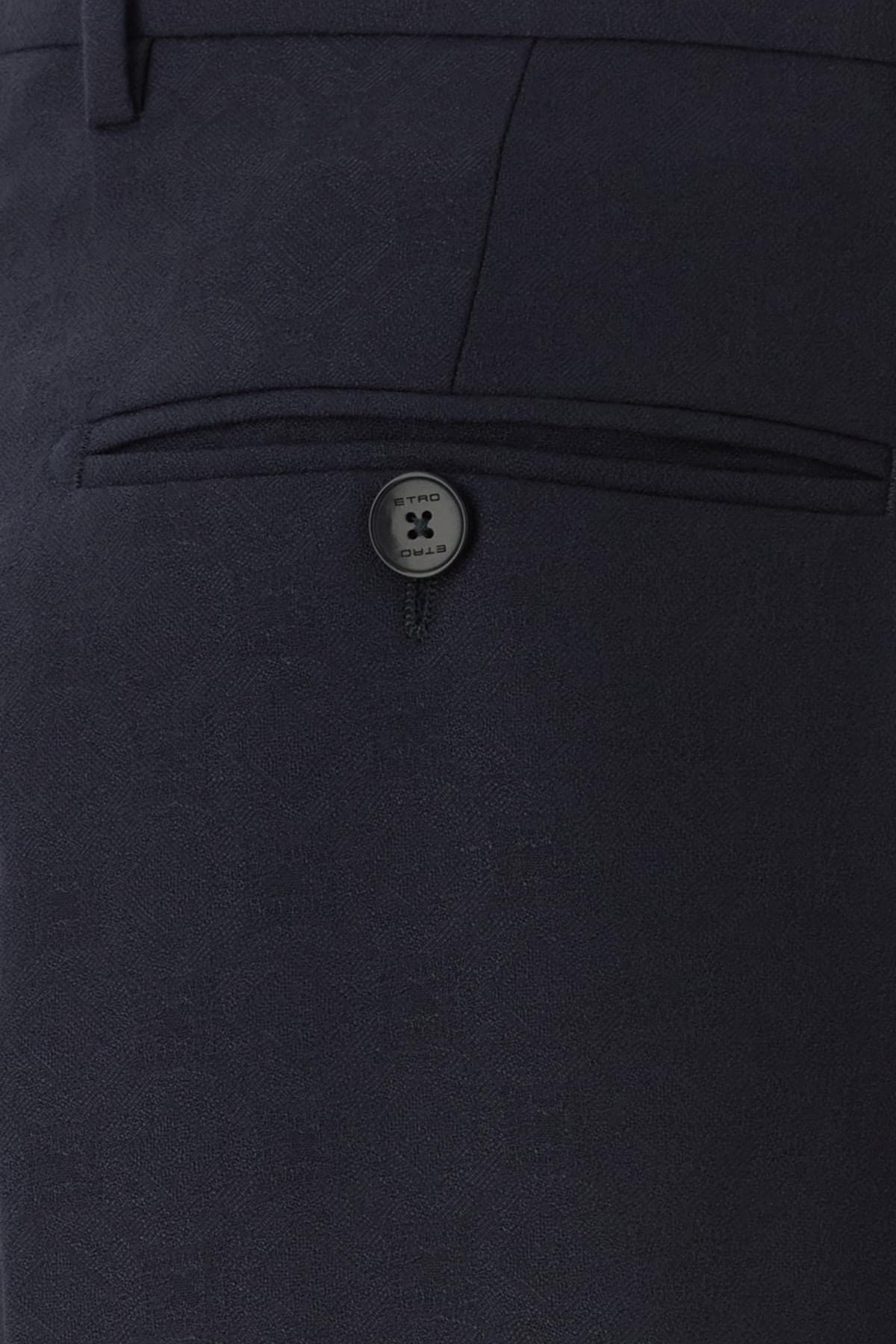 Etro Men Trousers Single Pleat ETRO