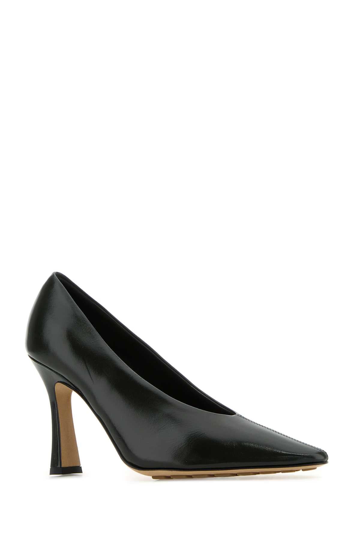 Bottega Veneta Women Dark Green Leather Sofia Pumps BOTTEGA VENETA