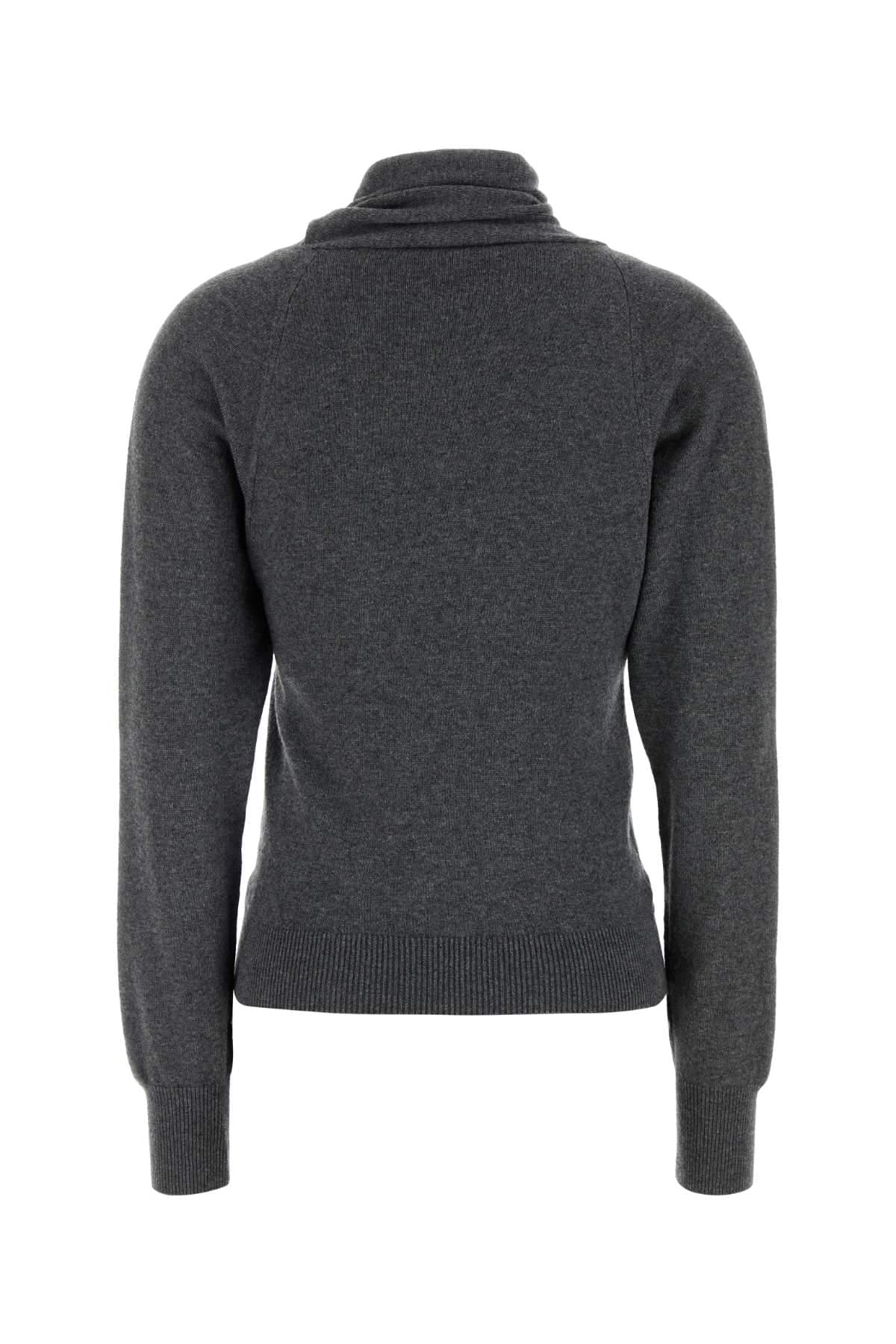 Tom Ford Women Dark Grey Cashmere Blend Sweater TOM FORD