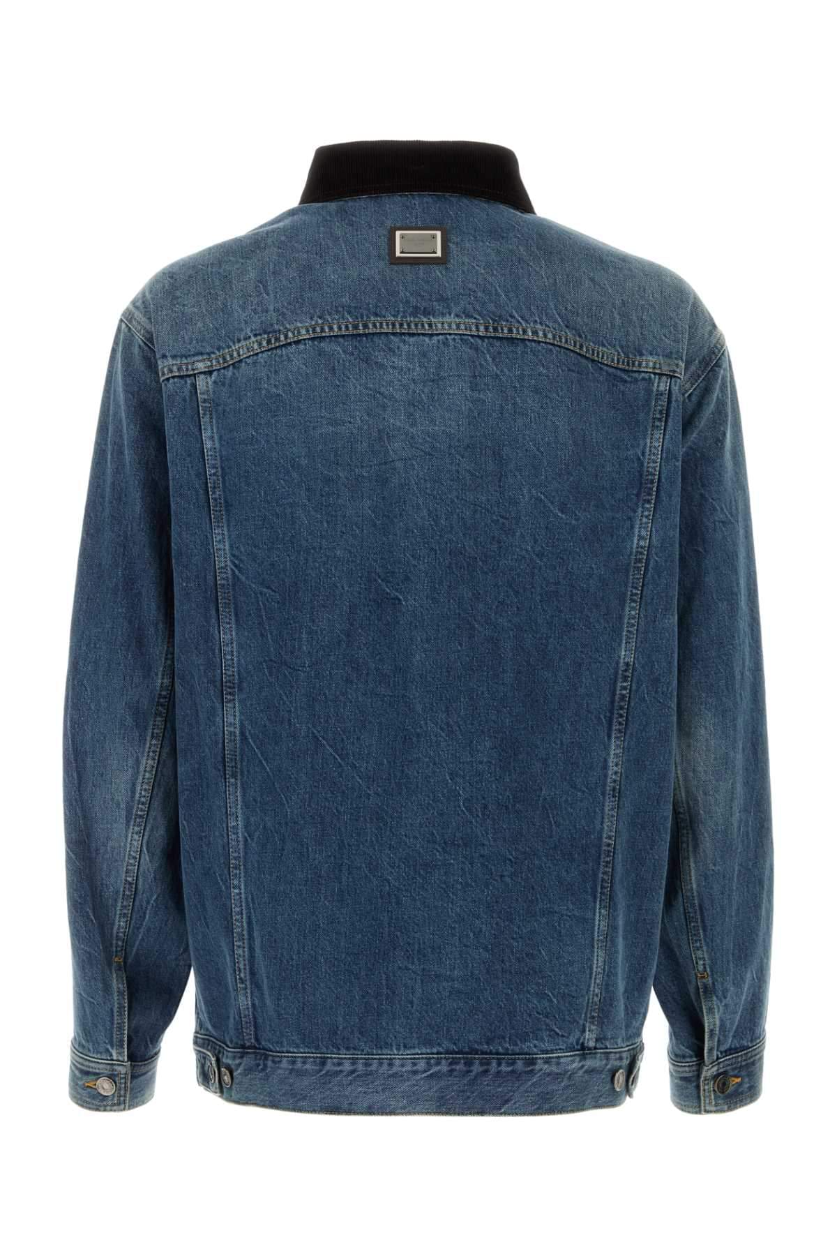 Dolce & Gabbana Men Denim Jacket DOLCE & GABBANA