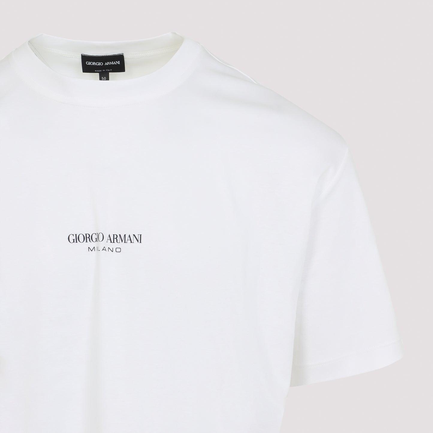 Giorgio Armani Cotton T-Shirt Men GIORGIO ARMANI