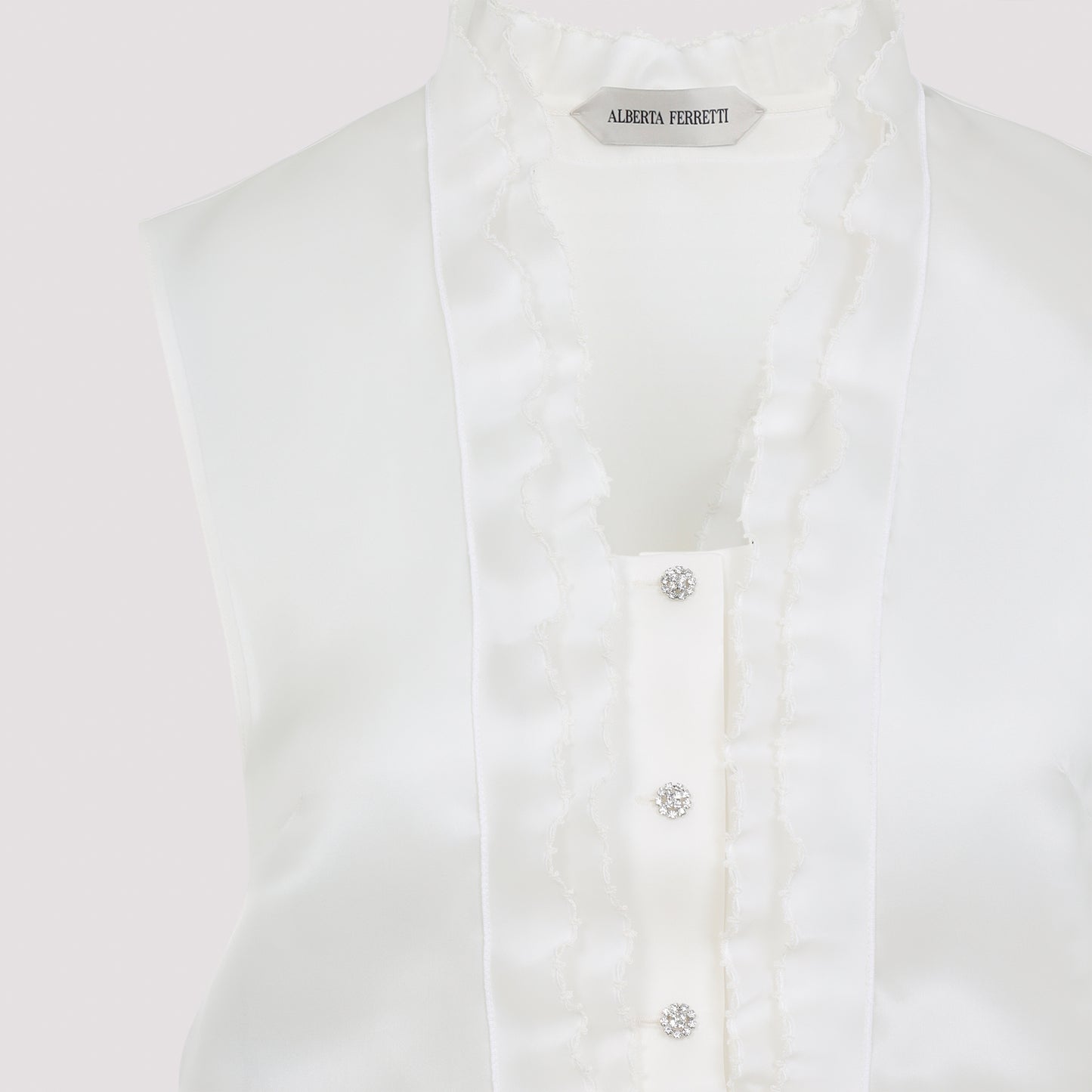Alberta Ferretti Triple Organza Top Women ALBERTA FERRETTI
