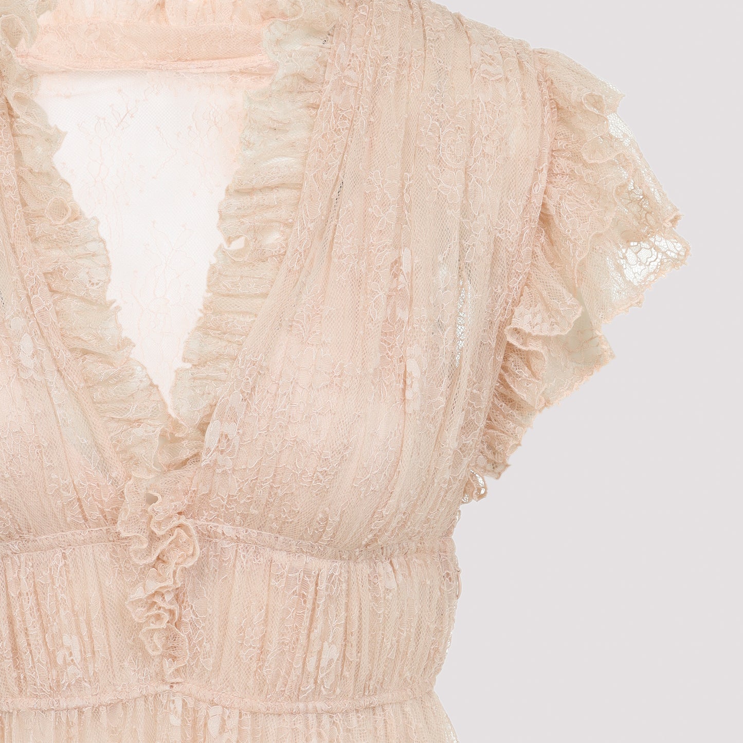 Alberta Ferretti Lace Long Dress Women ALBERTA FERRETTI