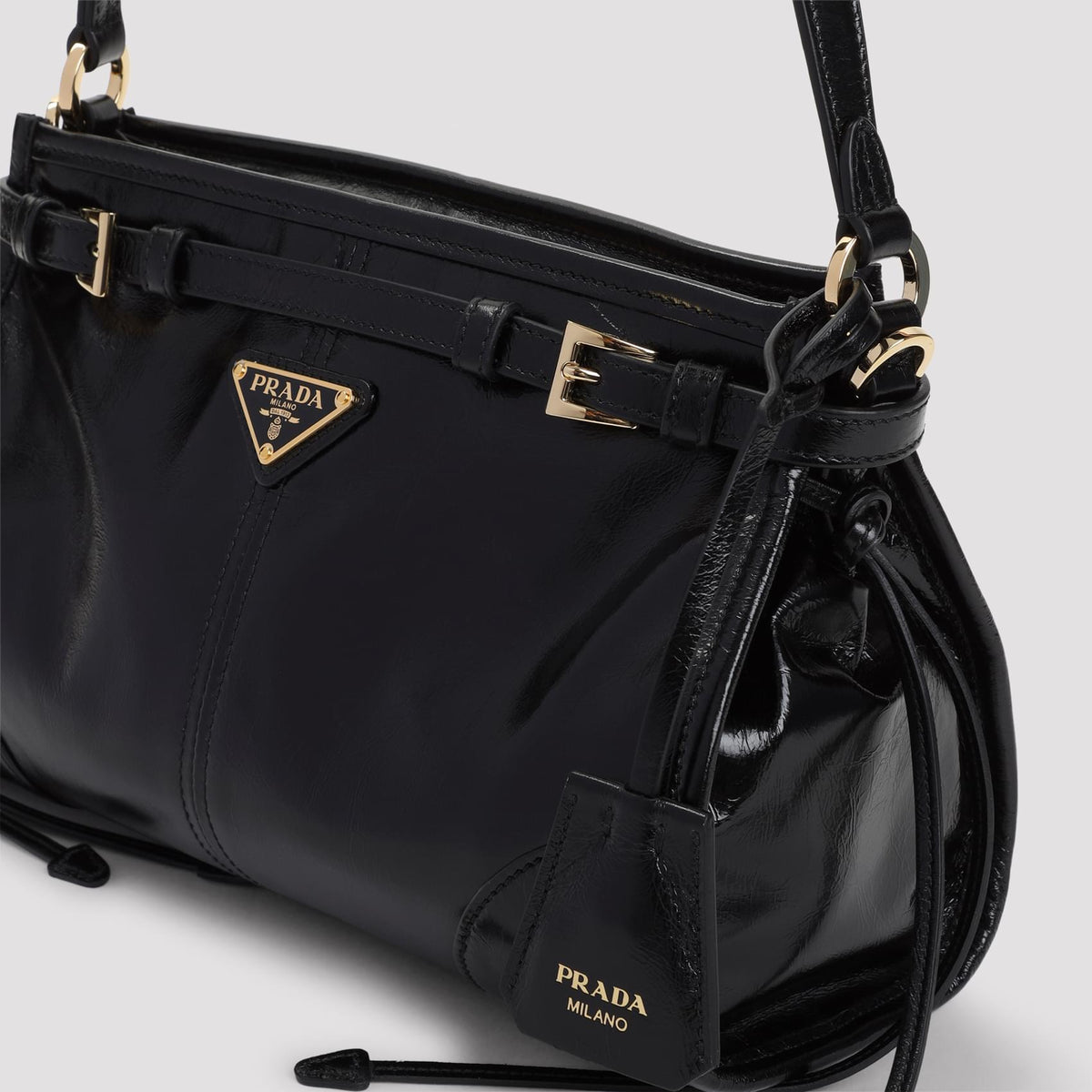 Prada Bonnie Small Leather Bag Women PRADA