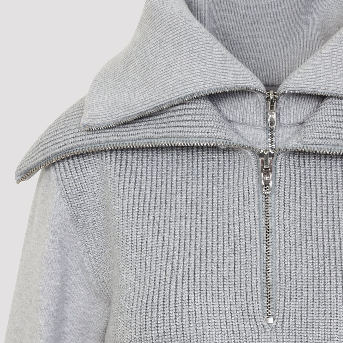 Balenciciaga Double Collar Camionneur Sweater Women BALENCIAGA