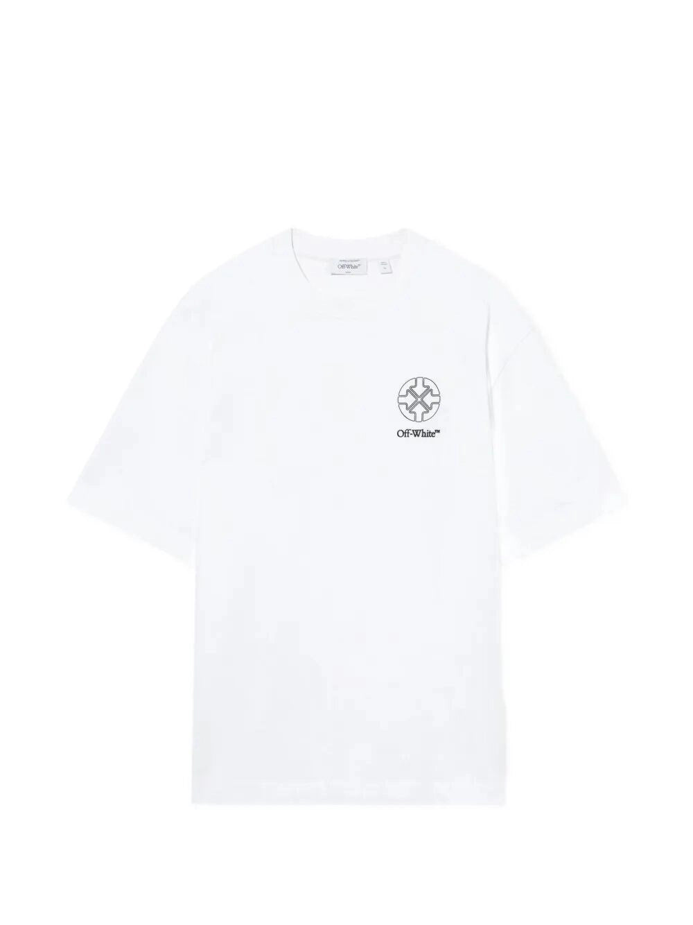 Off White Men `Offline Half Arrow Skate` T-Shirt OFF-WHITE