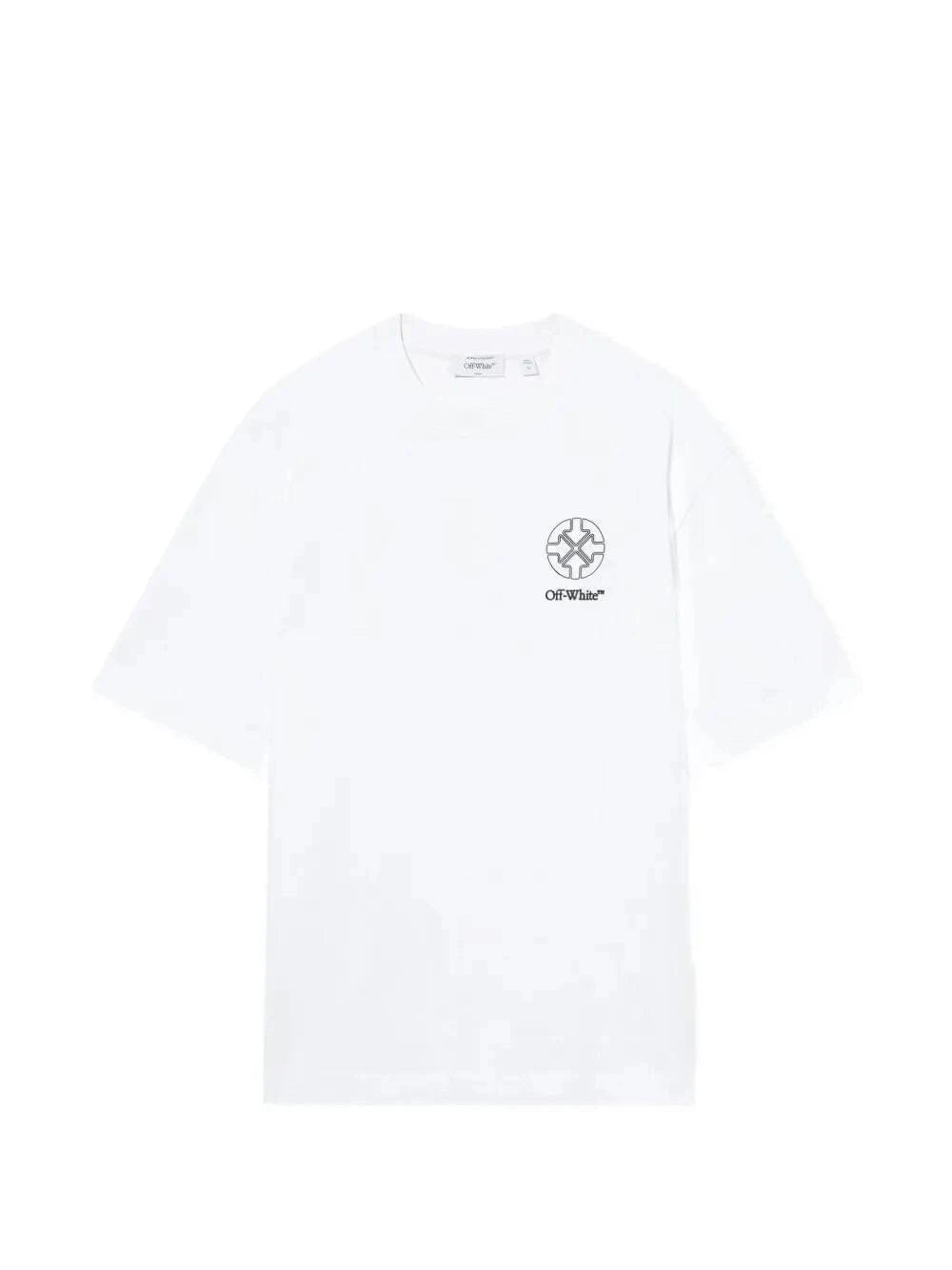 Off White Men `Offline Half Arrow Skate` T-Shirt OFF-WHITE