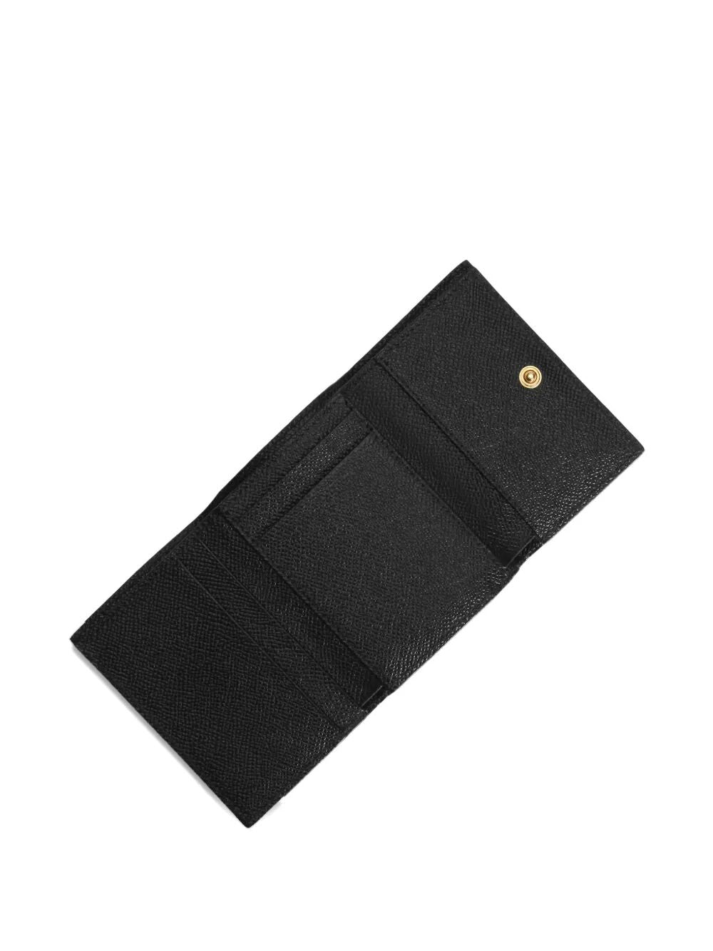 Dolce & Gabbana Women Leopard-Print Tri-Fold Wallet In Dauphine Leather DOLCE & GABBANA